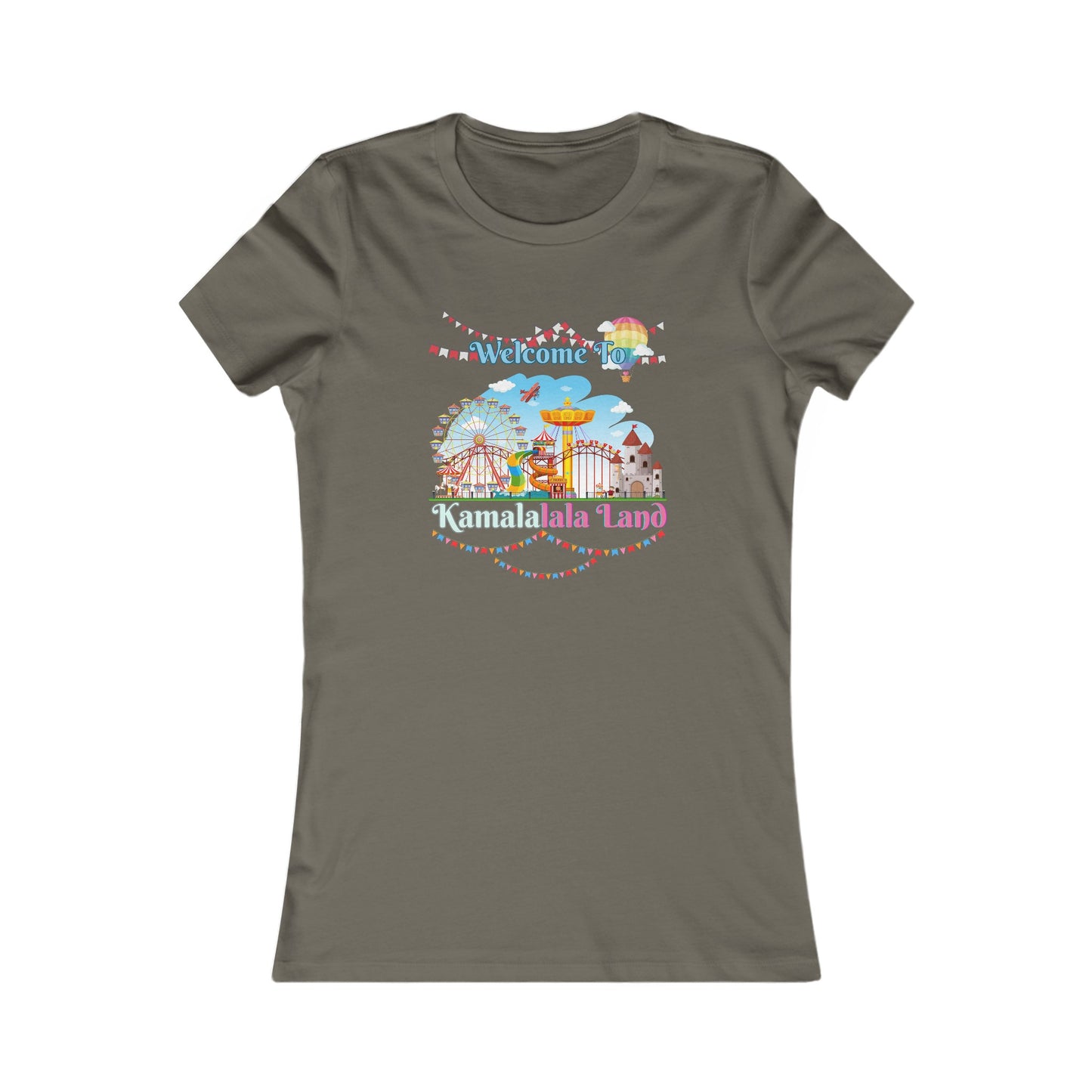Kamala Lalaland Women's Favorite Tee, Election 2024 Presidential Candidate, Political Shirt, Political Fashion, Statement Tee, 2024 Election
