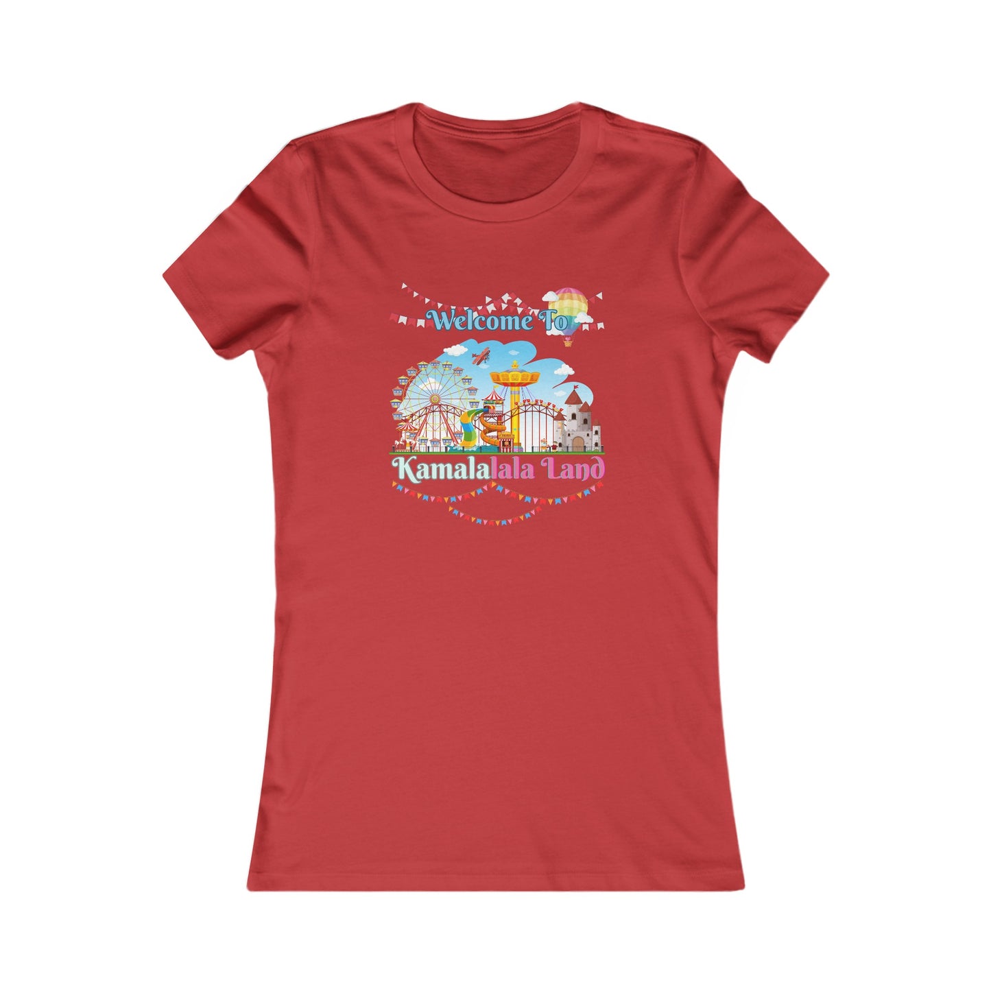 Kamala Lalaland Women's Favorite Tee, Election 2024 Presidential Candidate, Political Shirt, Political Fashion, Statement Tee, 2024 Election