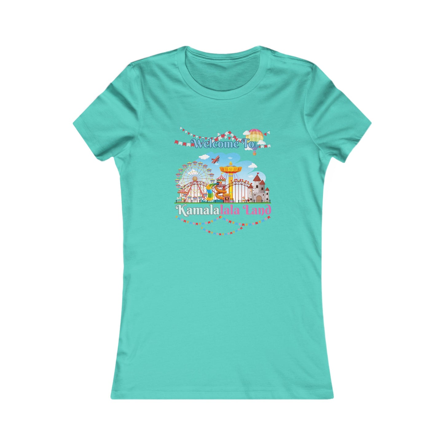 Kamala Lalaland Women's Favorite Tee, Election 2024 Presidential Candidate, Political Shirt, Political Fashion, Statement Tee, 2024 Election