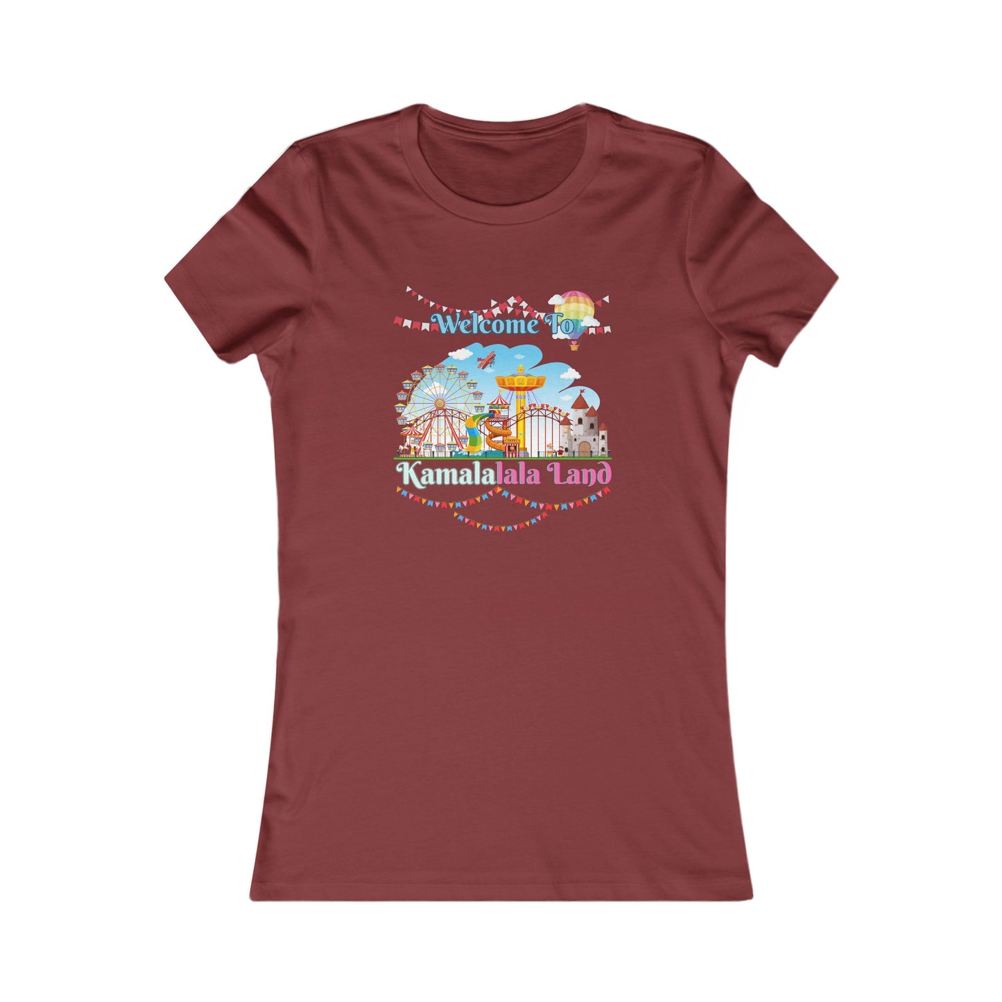Kamala Lalaland Women's Favorite Tee, Election 2024 Presidential Candidate, Political Shirt, Political Fashion, Statement Tee, 2024 Election