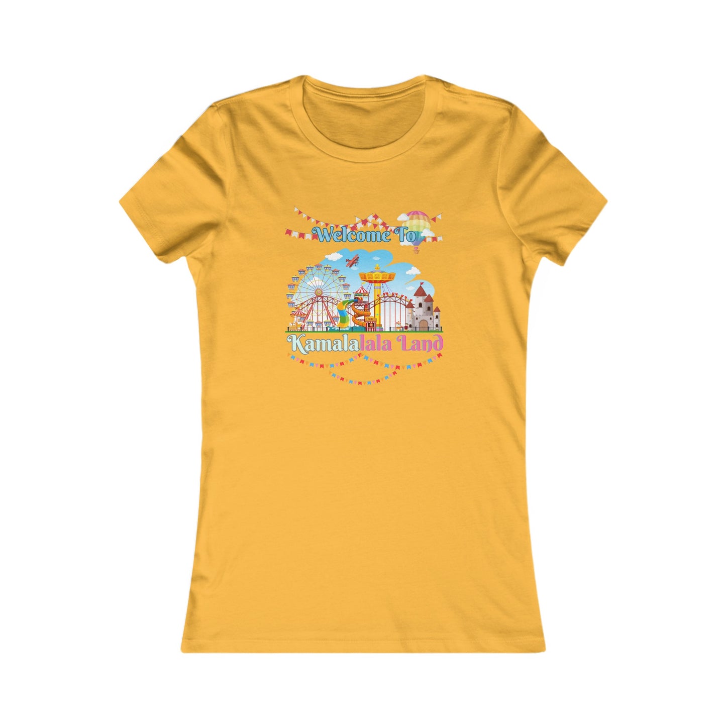 Kamala Lalaland Women's Favorite Tee, Election 2024 Presidential Candidate, Political Shirt, Political Fashion, Statement Tee, 2024 Election