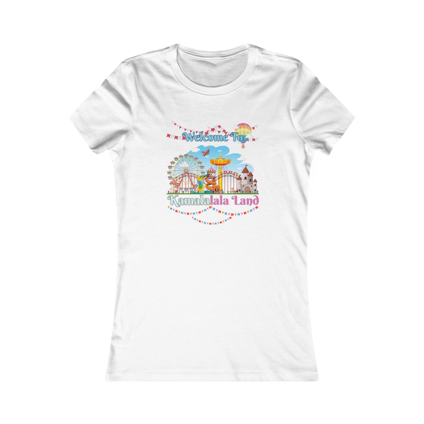 Kamala Lalaland Women's Favorite Tee, Election 2024 Presidential Candidate, Political Shirt, Political Fashion, Statement Tee, 2024 Election