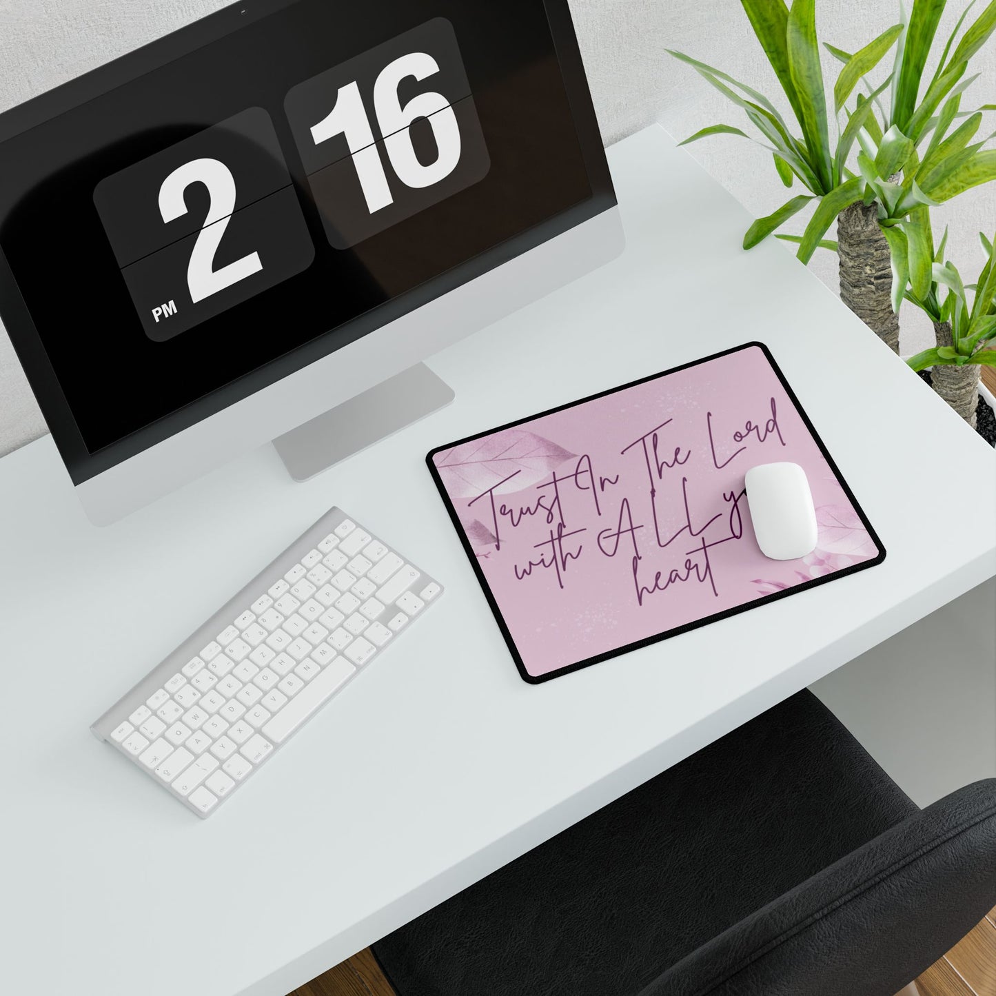 Trust in The Lord Desk Mat