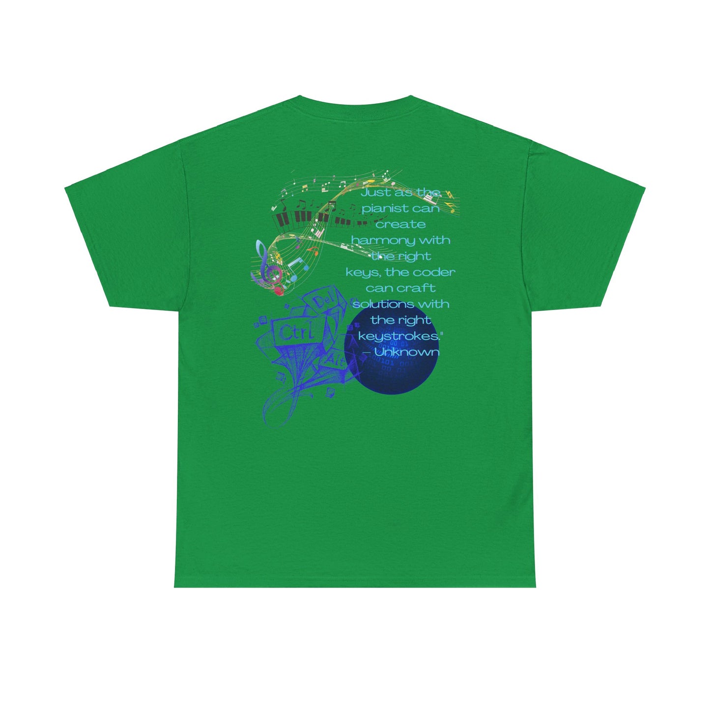 It's All In The Keys Unisex Heavy Cotton Tee