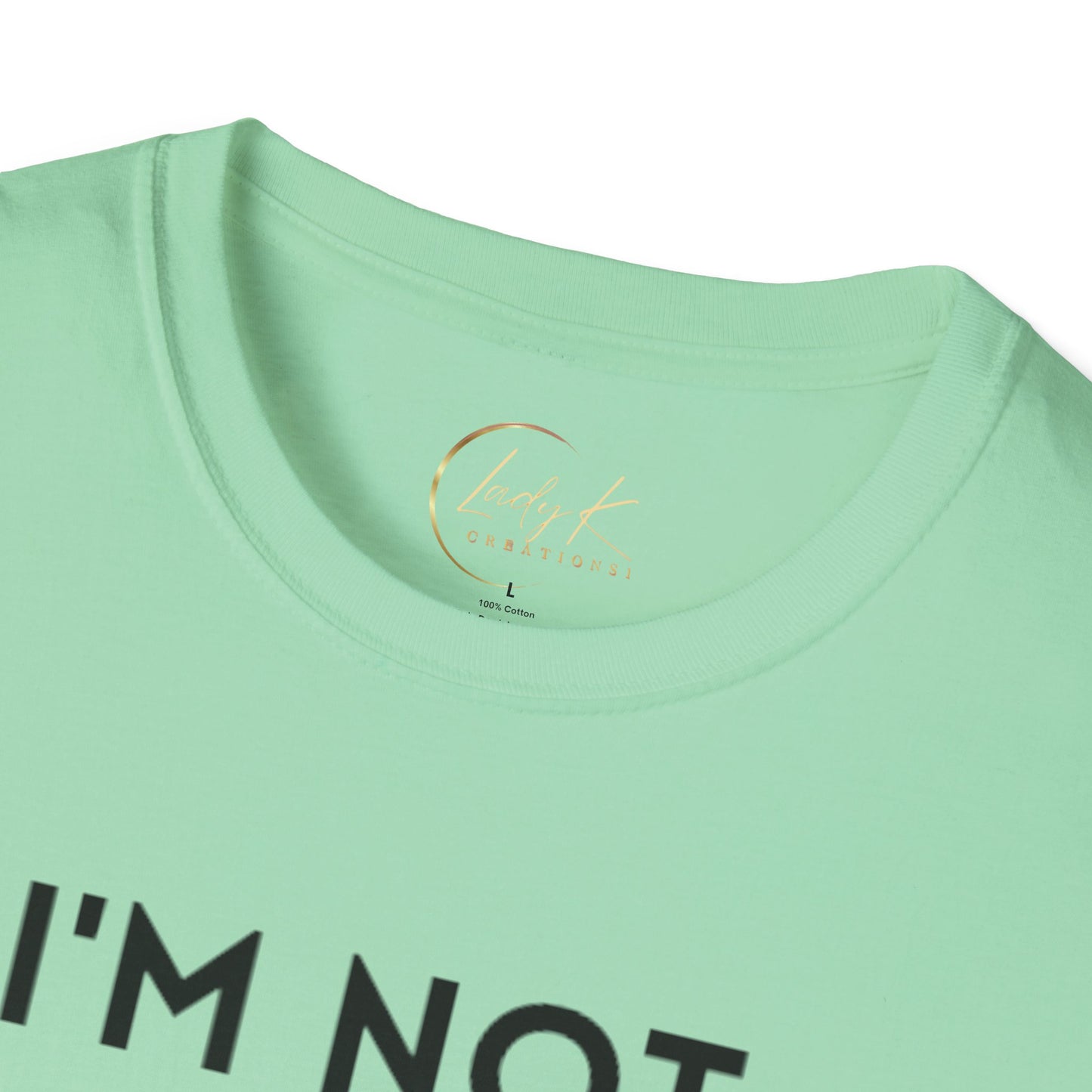 I'm Not Lazy Unisex Softstyle T-Shirt