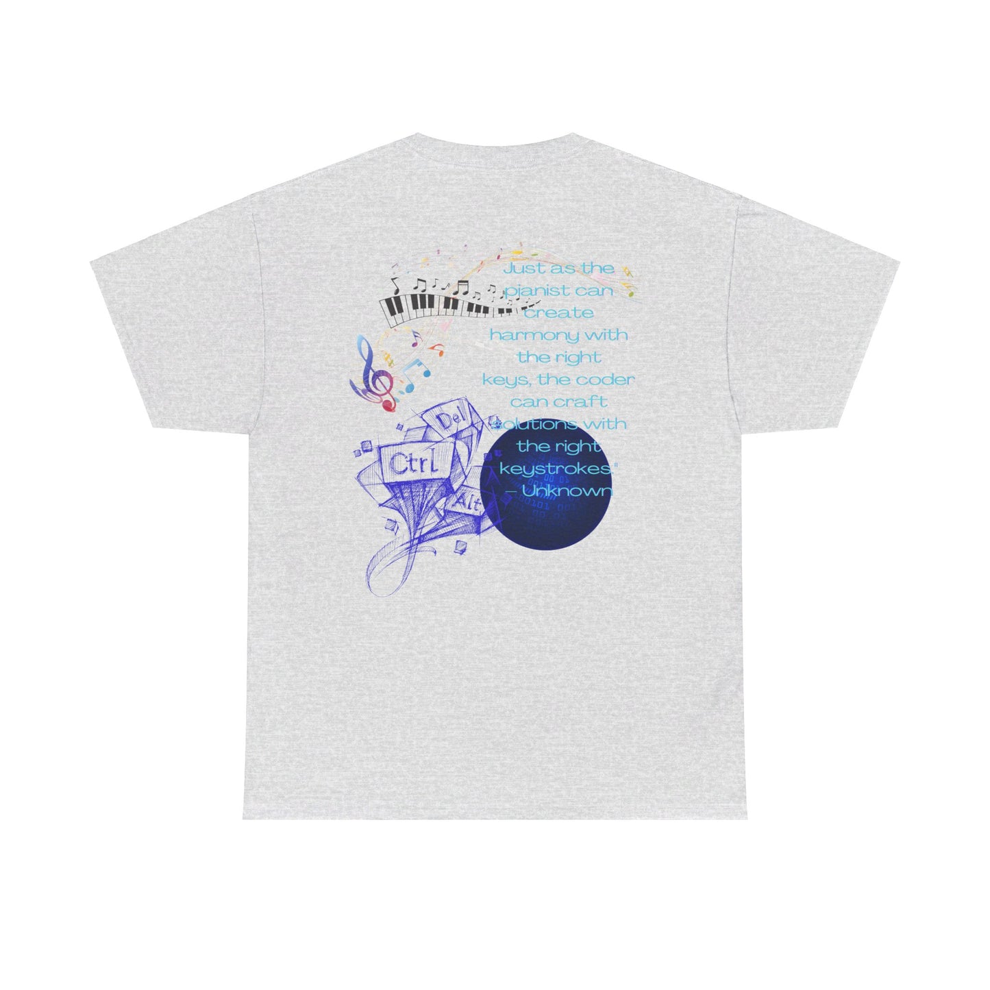 It's All In The Keys Unisex Heavy Cotton Tee