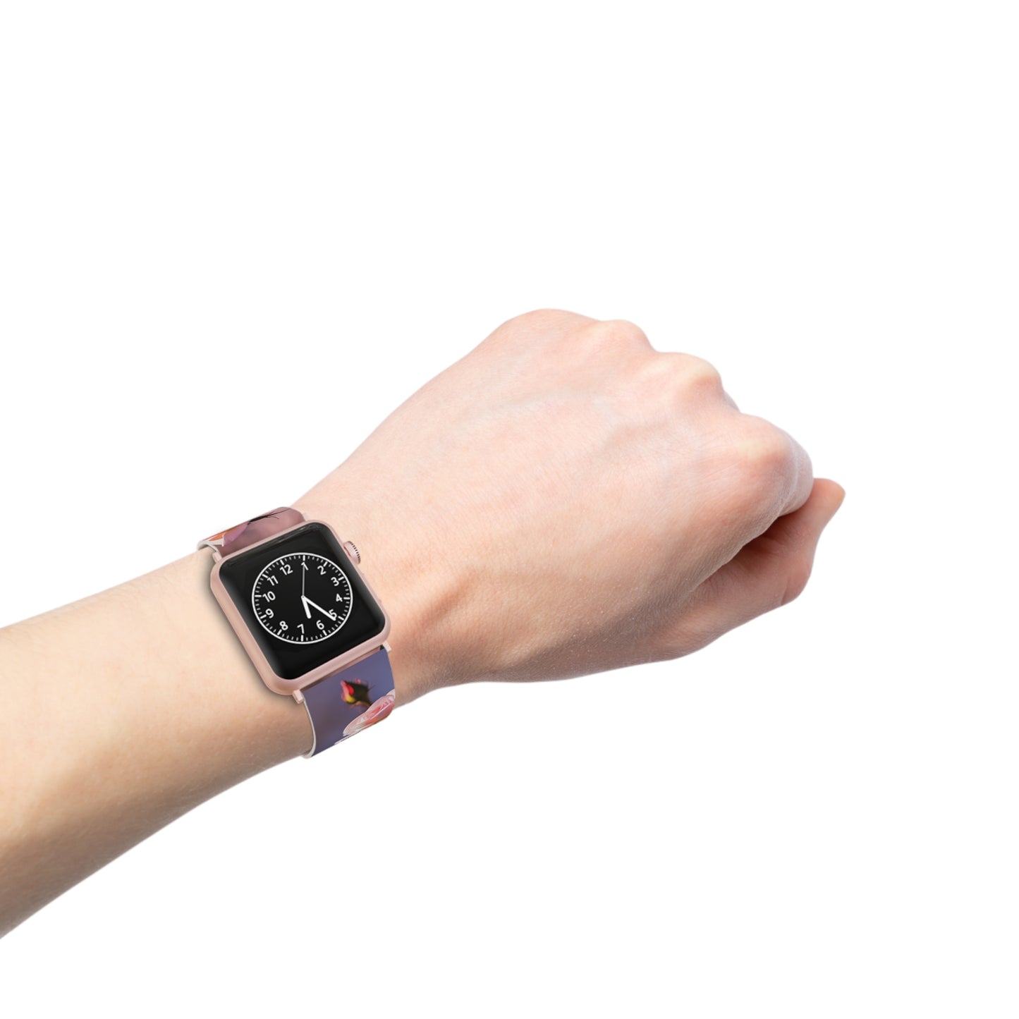 Pink Roses Apple Watch Arm Band
