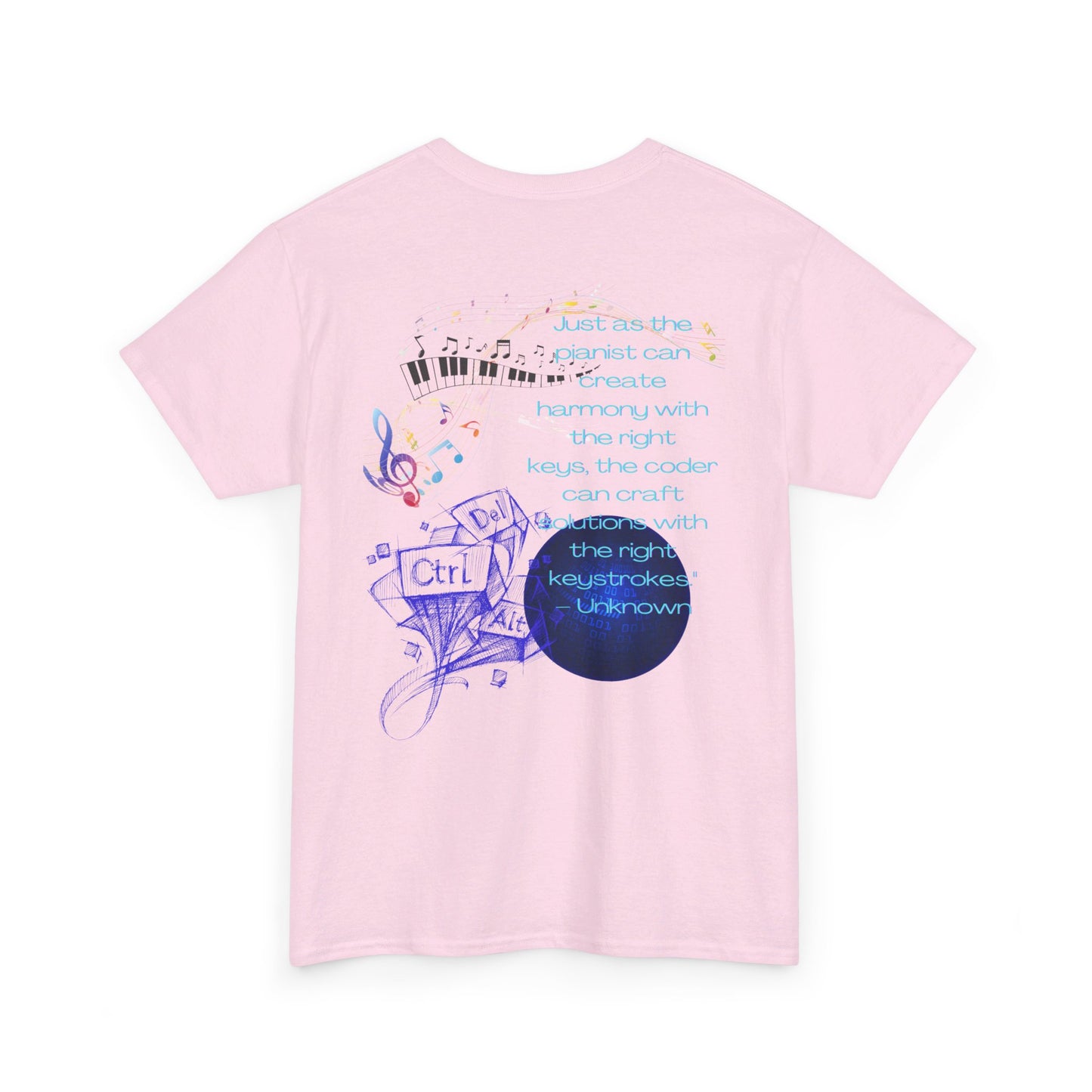 It's All In The Keys Unisex Heavy Cotton Tee