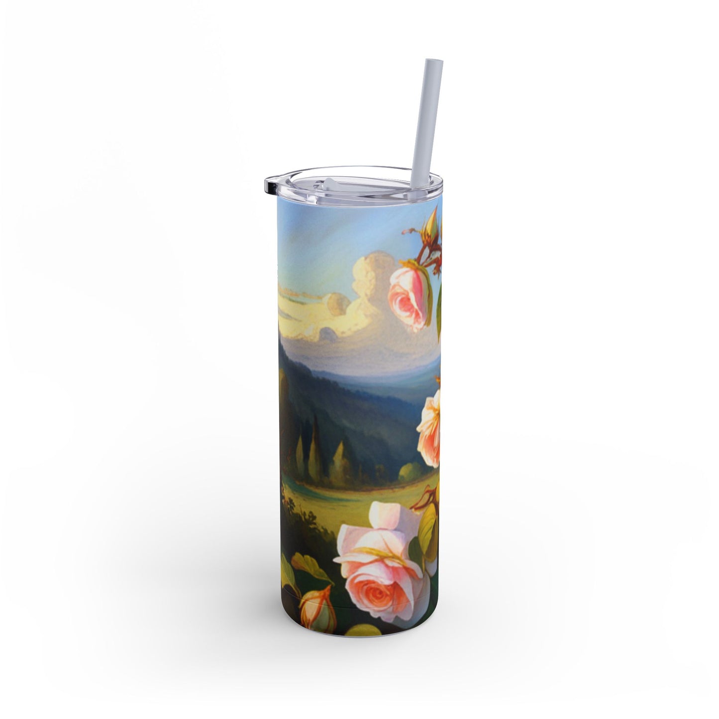 Tumbler - Scenery of Roses Maars Maker Skinny Matte Tumbler, 20oz