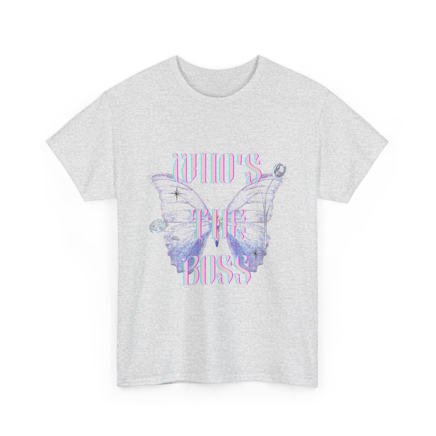 Mom's the boss Unisex Heavy Cotton T-shirt, Funny Mother's Day Gift, Mom Shirt, Mom Boss Shirt, Mom Birthday Gift, Mom Fashion, Mom Apparel