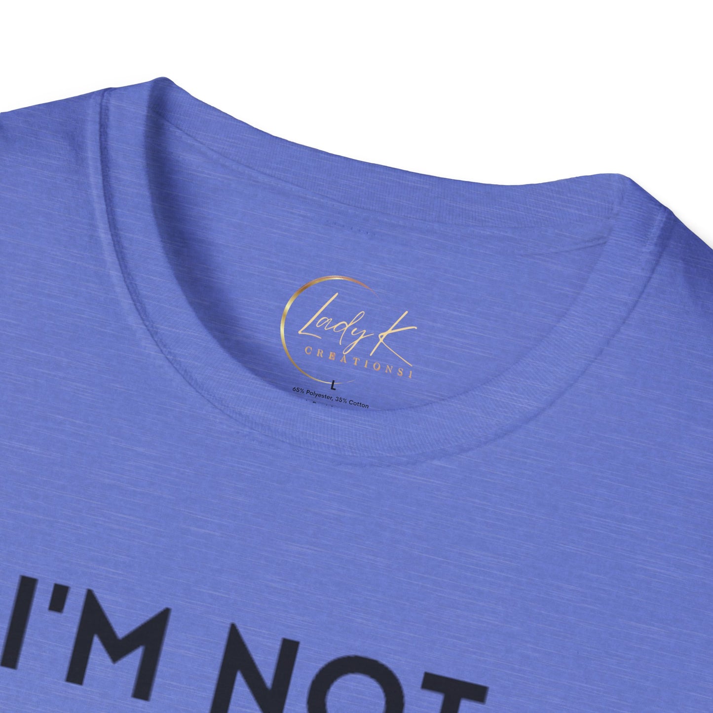 I'm Not Lazy Unisex Softstyle T-Shirt