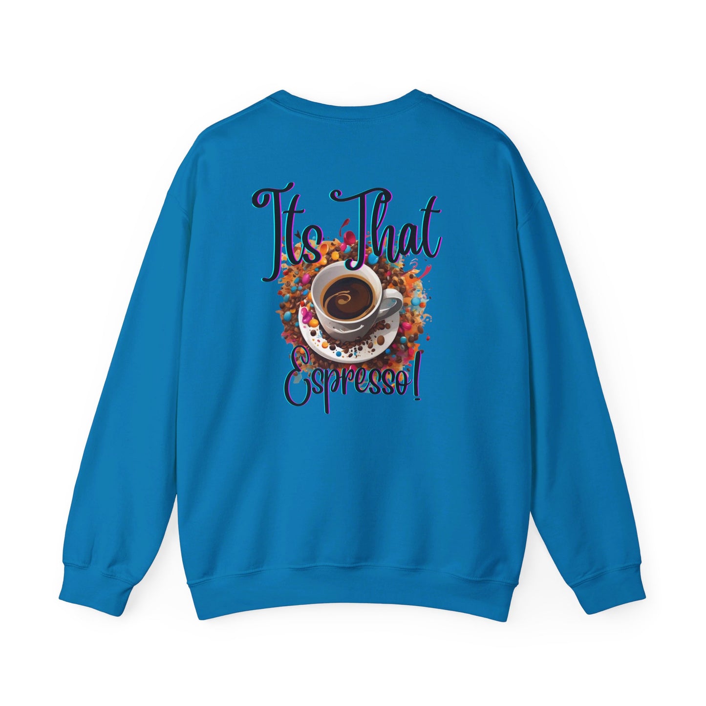 Seeing in HD Espresso Unisex Heavy Blend™ Crewneck Sweatshirt
