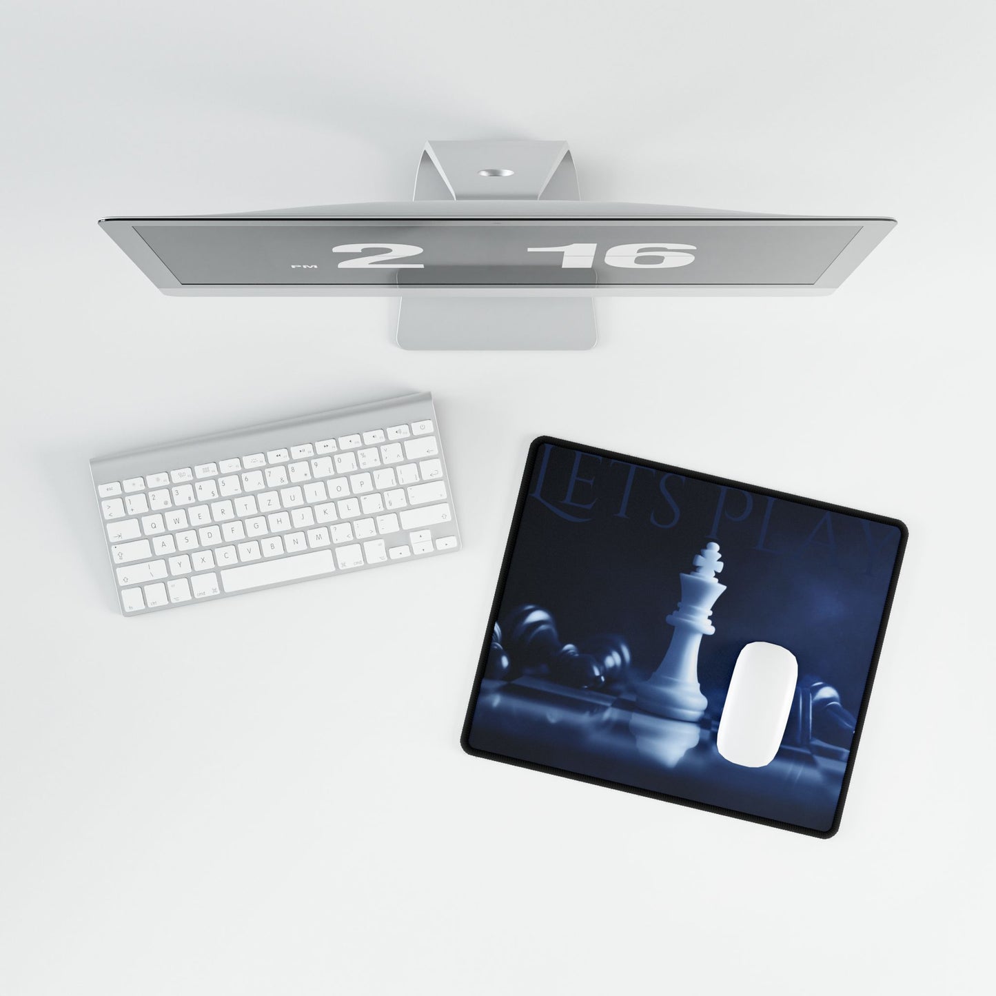 Lets Play Checkmate Desk Mat, Vibrant Colors, Non-Slip Base, Smooth Surface, 3 Sizes Available, Student Desk Mat, Professional Desk Mat, Gamer Desk Mat