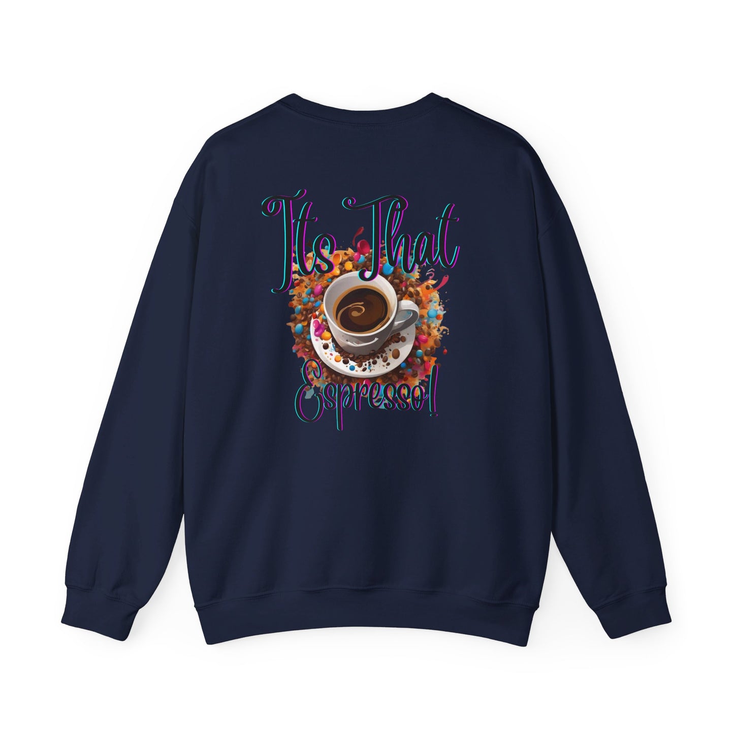 Seeing in HD Espresso Unisex Heavy Blend™ Crewneck Sweatshirt