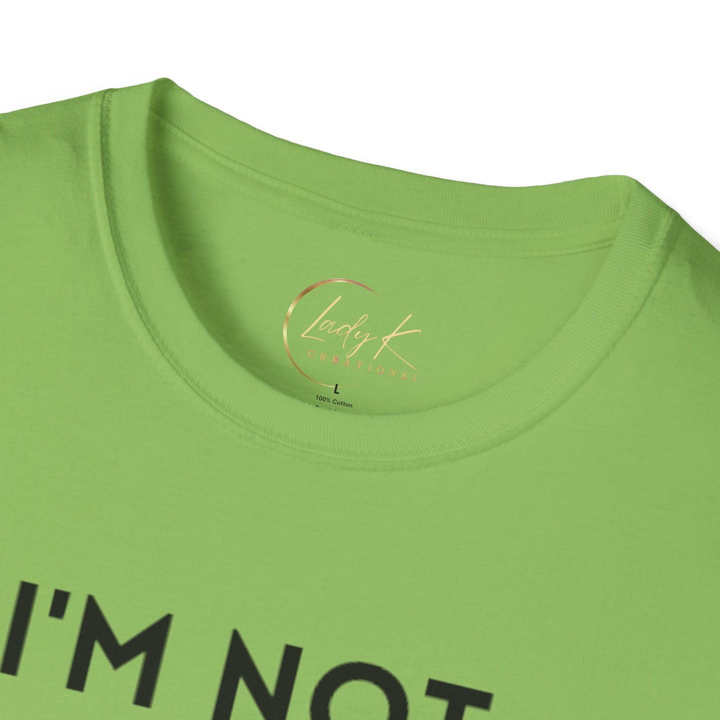 I'm Not Lazy Unisex Softstyle T-Shirt