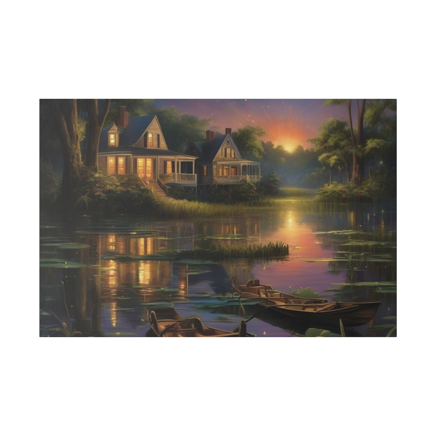 Bayou - Matte Canvas, Stretched, 0.75"