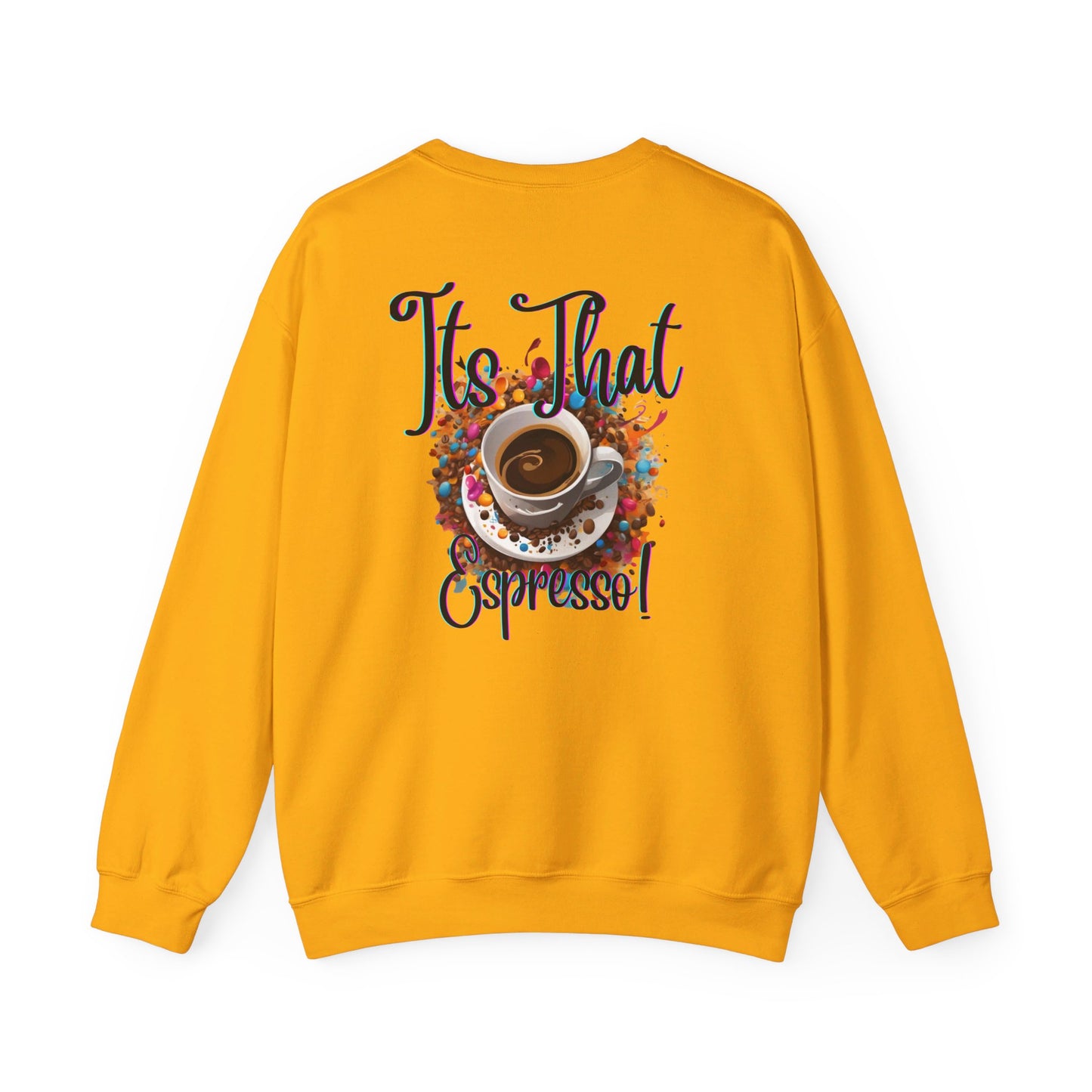 Seeing in HD Espresso Unisex Heavy Blend™ Crewneck Sweatshirt