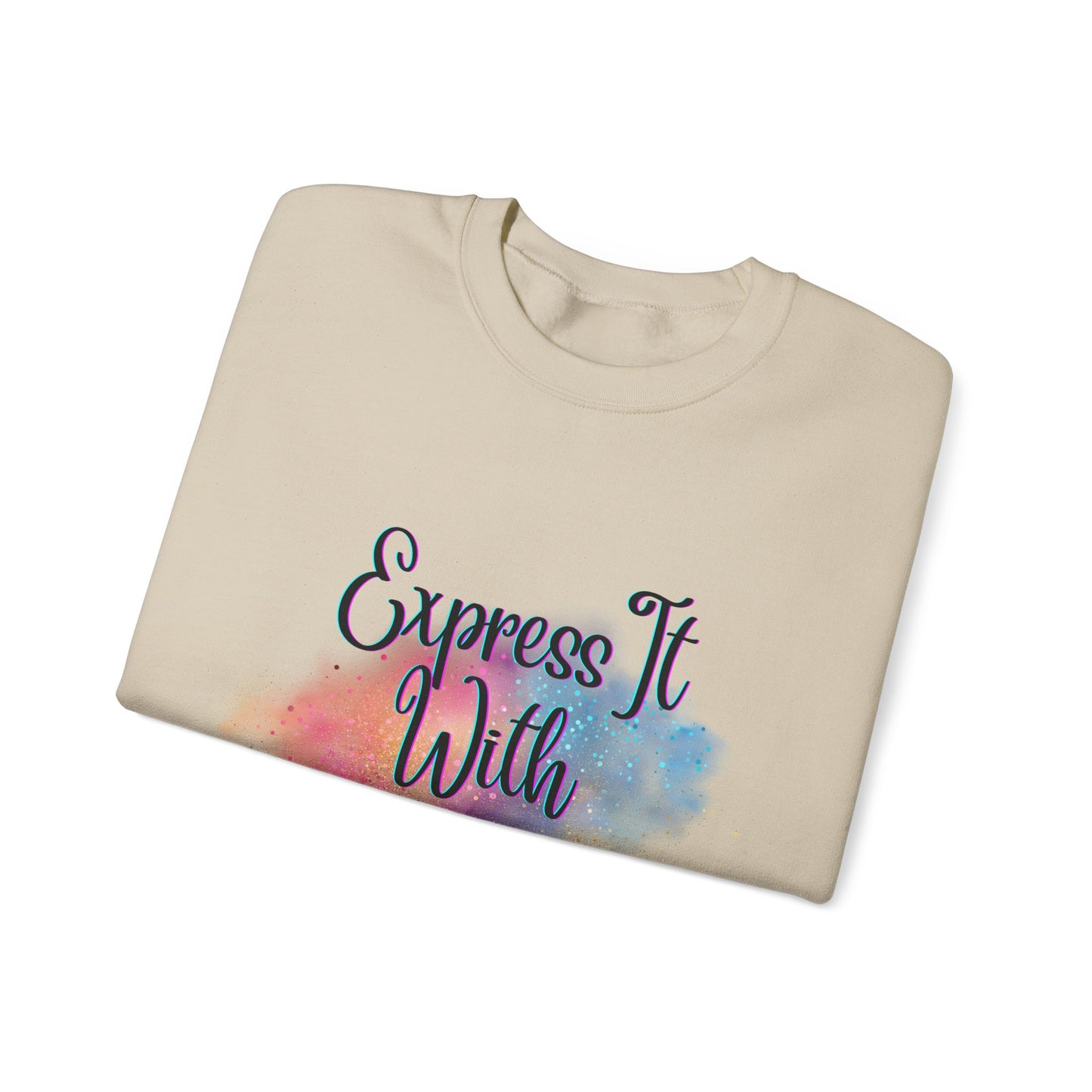 Express It Espresso Unisex Heavy Blend™ Crewneck Sweatshirt