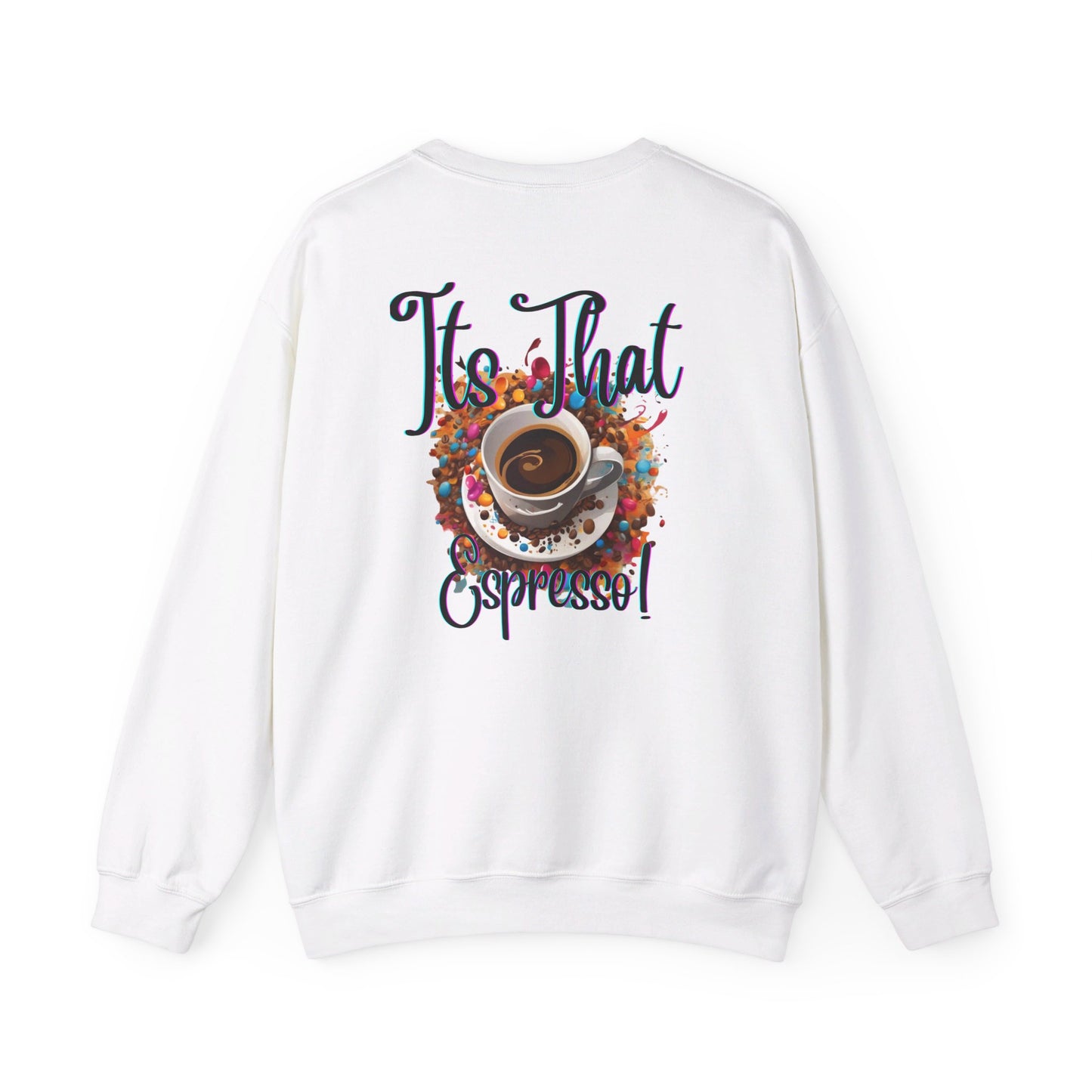 Seeing in HD Espresso Unisex Heavy Blend™ Crewneck Sweatshirt