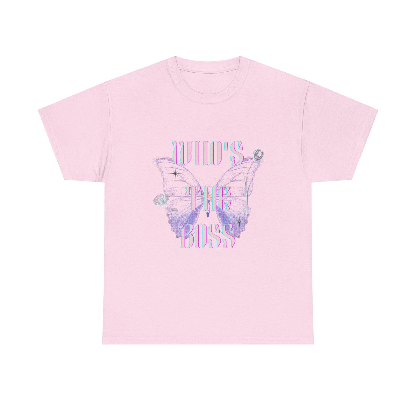 Mom's the boss Unisex Heavy Cotton T-shirt, Funny Mother's Day Gift, Mom Shirt, Mom Boss Shirt, Mom Birthday Gift, Mom Fashion, Mom Apparel
