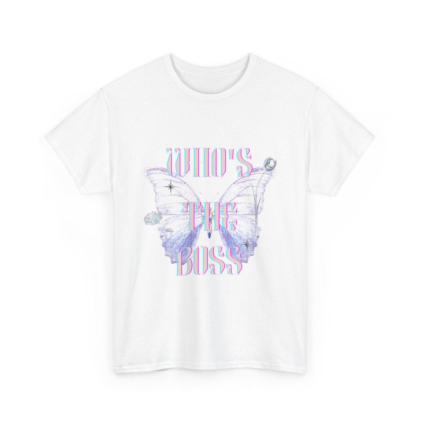 Mom's the boss Unisex Heavy Cotton T-shirt, Funny Mother's Day Gift, Mom Shirt, Mom Boss Shirt, Mom Birthday Gift, Mom Fashion, Mom Apparel
