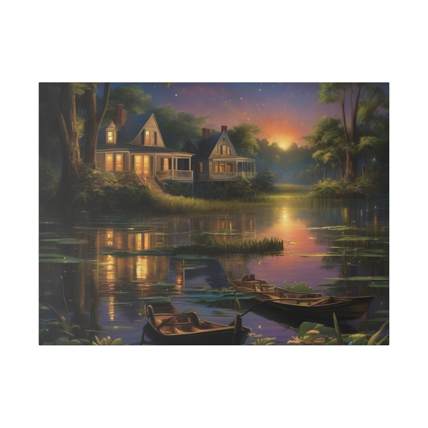 Bayou - Matte Canvas, Stretched, 0.75"