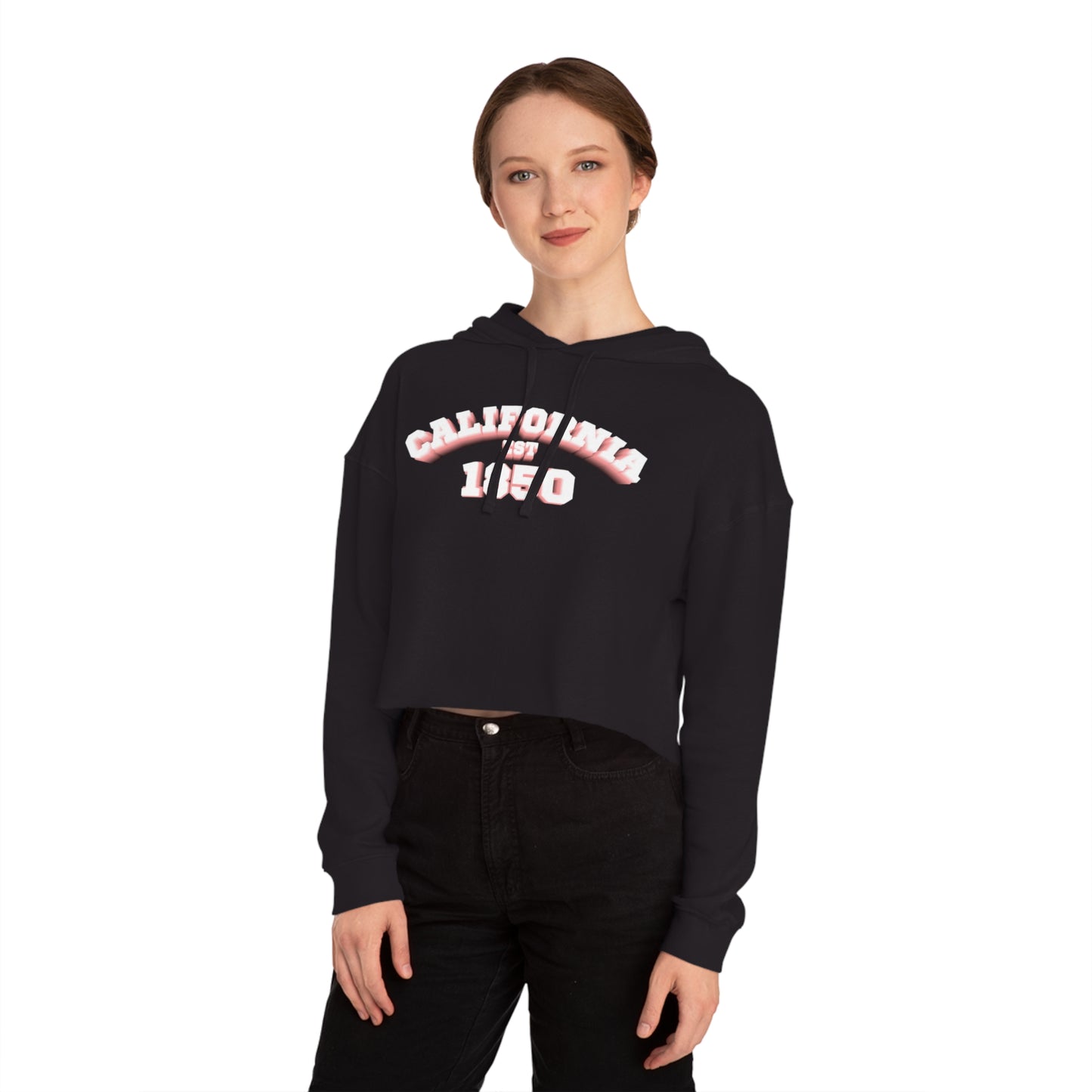 Sunglass Chic Crop Hoodie