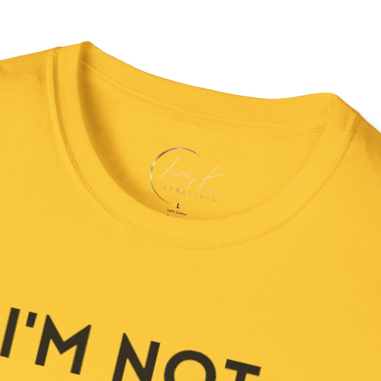 I'm Not Lazy Unisex Softstyle T-Shirt