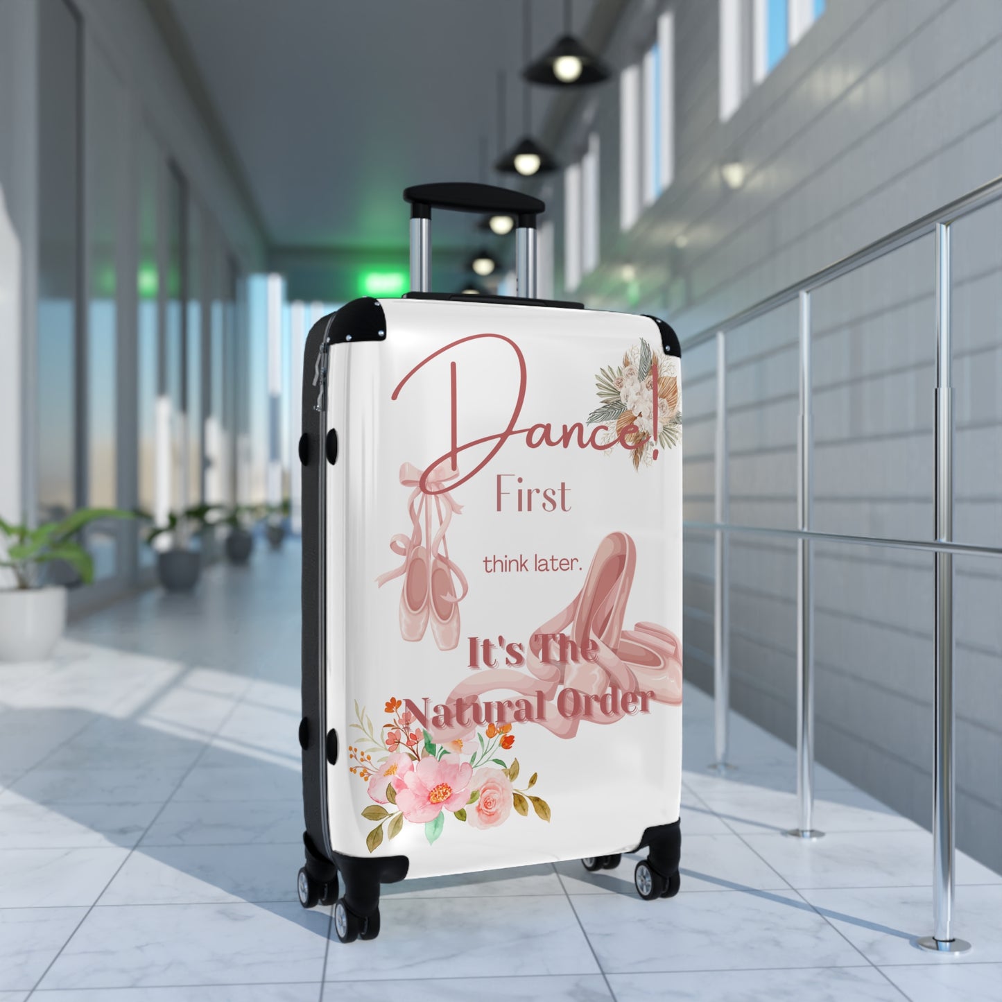 Dance First Suitcase