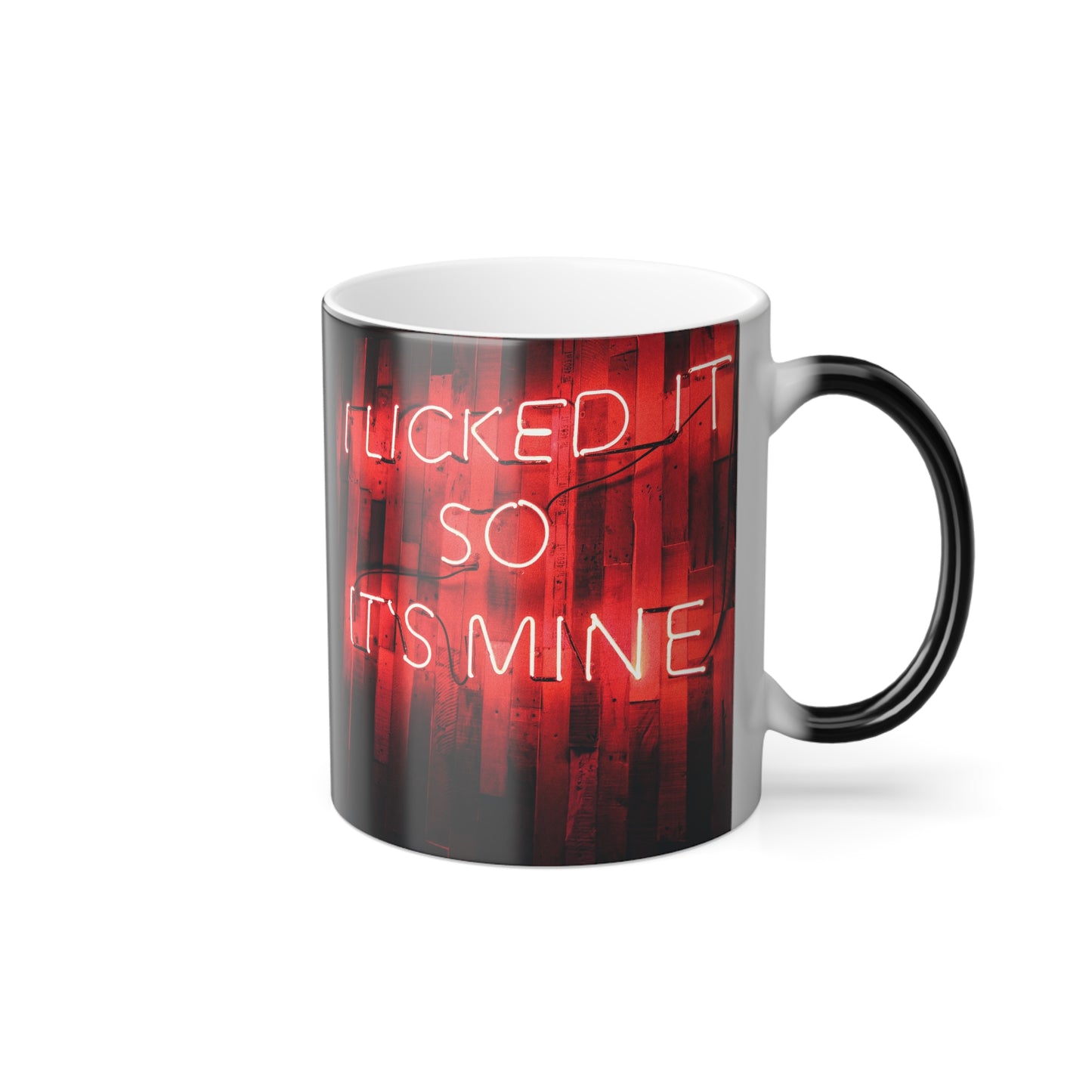 Lick Claim Color Morphing Mug, 11oz