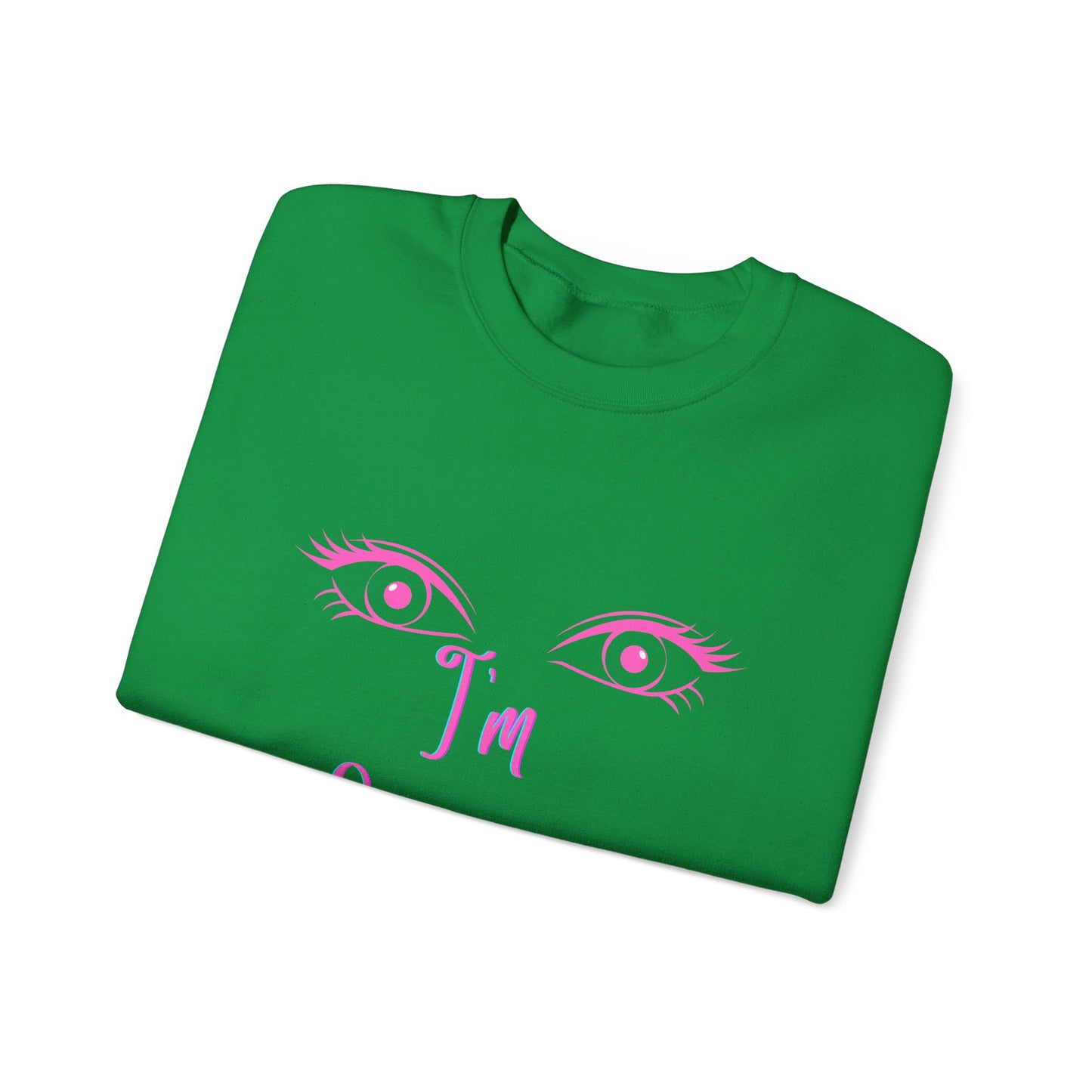 Seeing in HD Espresso Unisex Heavy Blend™ Crewneck Sweatshirt