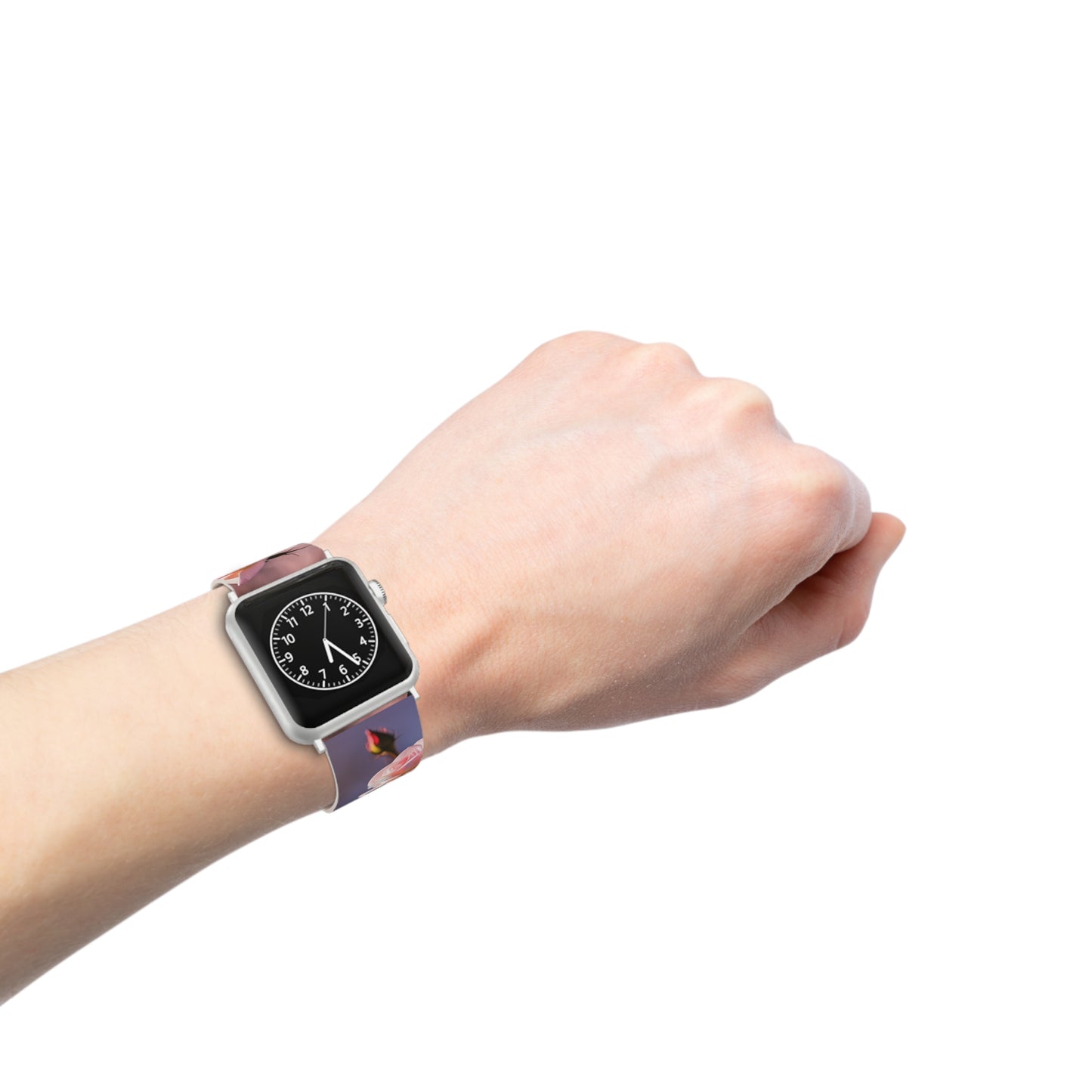 Pink Roses Apple Watch Arm Band