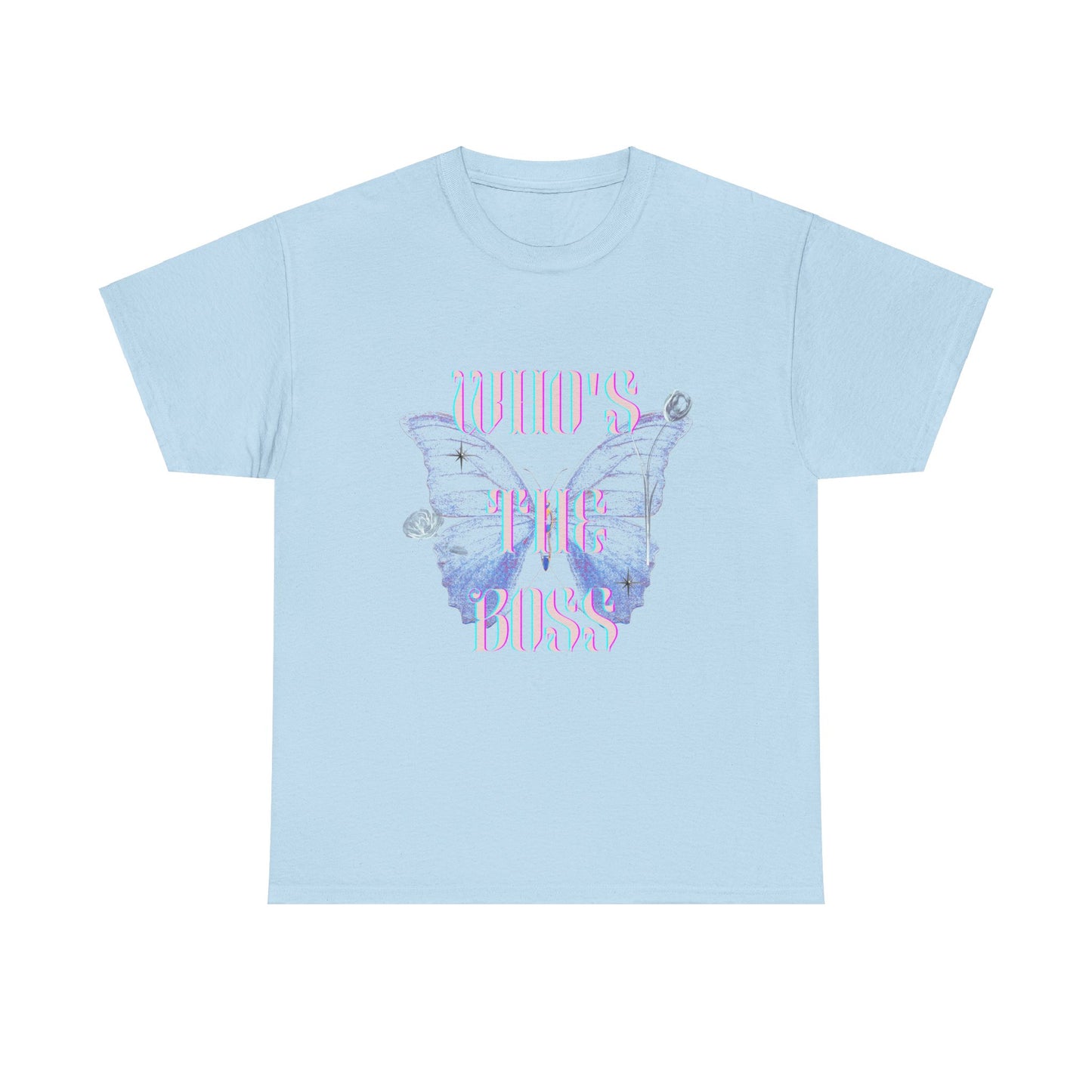 Mom's the boss Unisex Heavy Cotton T-shirt, Funny Mother's Day Gift, Mom Shirt, Mom Boss Shirt, Mom Birthday Gift, Mom Fashion, Mom Apparel