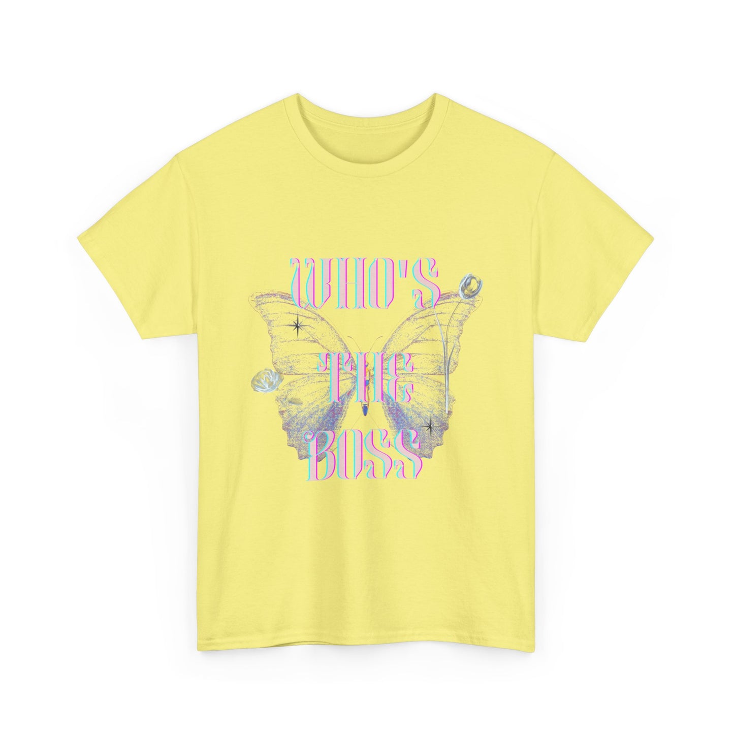 Mom's the boss Unisex Heavy Cotton T-shirt, Funny Mother's Day Gift, Mom Shirt, Mom Boss Shirt, Mom Birthday Gift, Mom Fashion, Mom Apparel