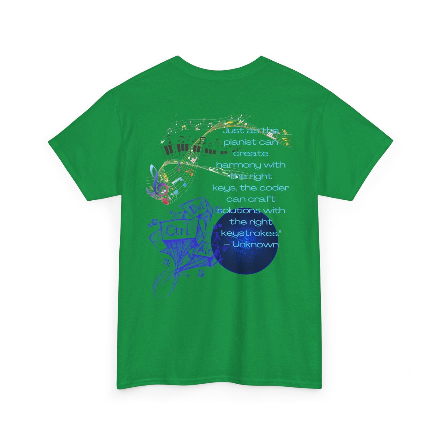 It's All In The Keys Unisex Heavy Cotton Tee