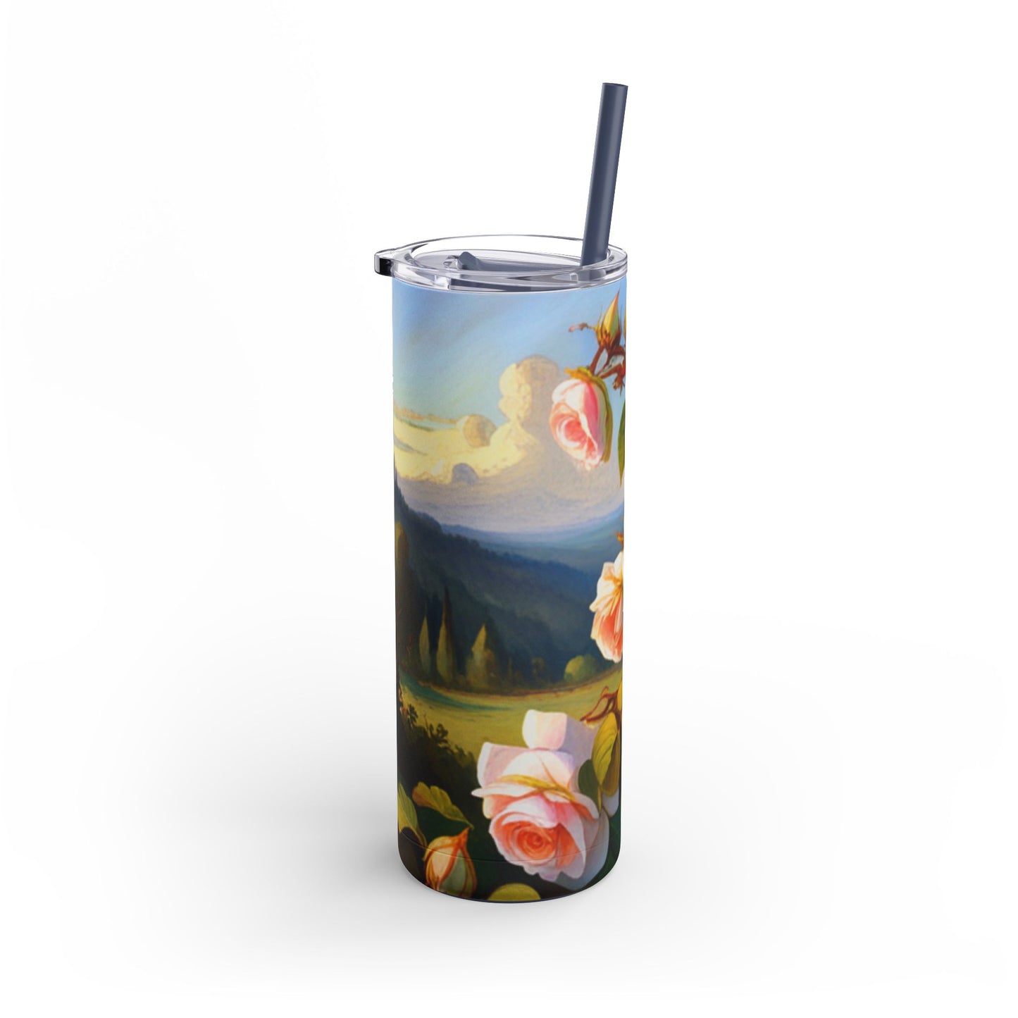 Tumbler - Scenery of Roses Maars Maker Skinny Matte Tumbler, 20oz