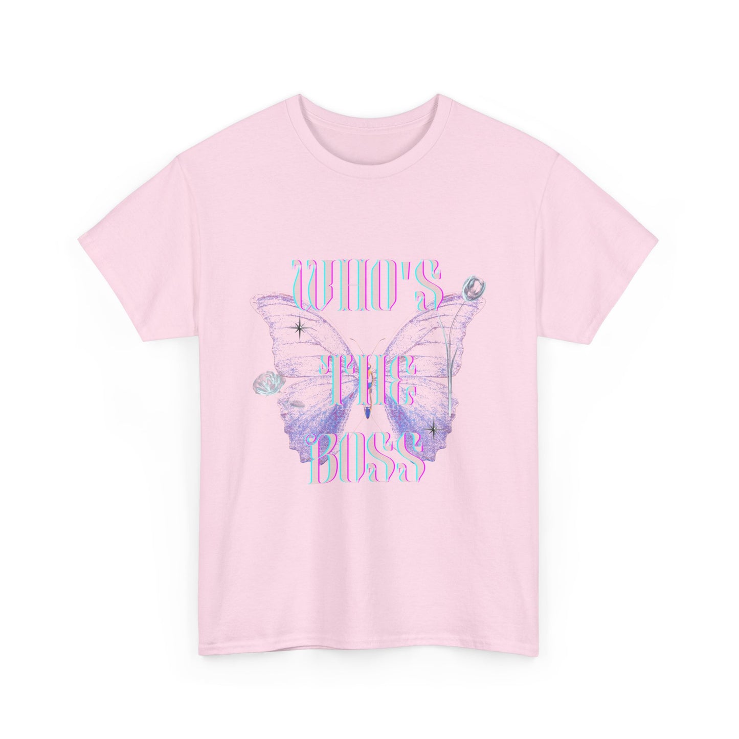 Mom's the boss Unisex Heavy Cotton T-shirt, Funny Mother's Day Gift, Mom Shirt, Mom Boss Shirt, Mom Birthday Gift, Mom Fashion, Mom Apparel