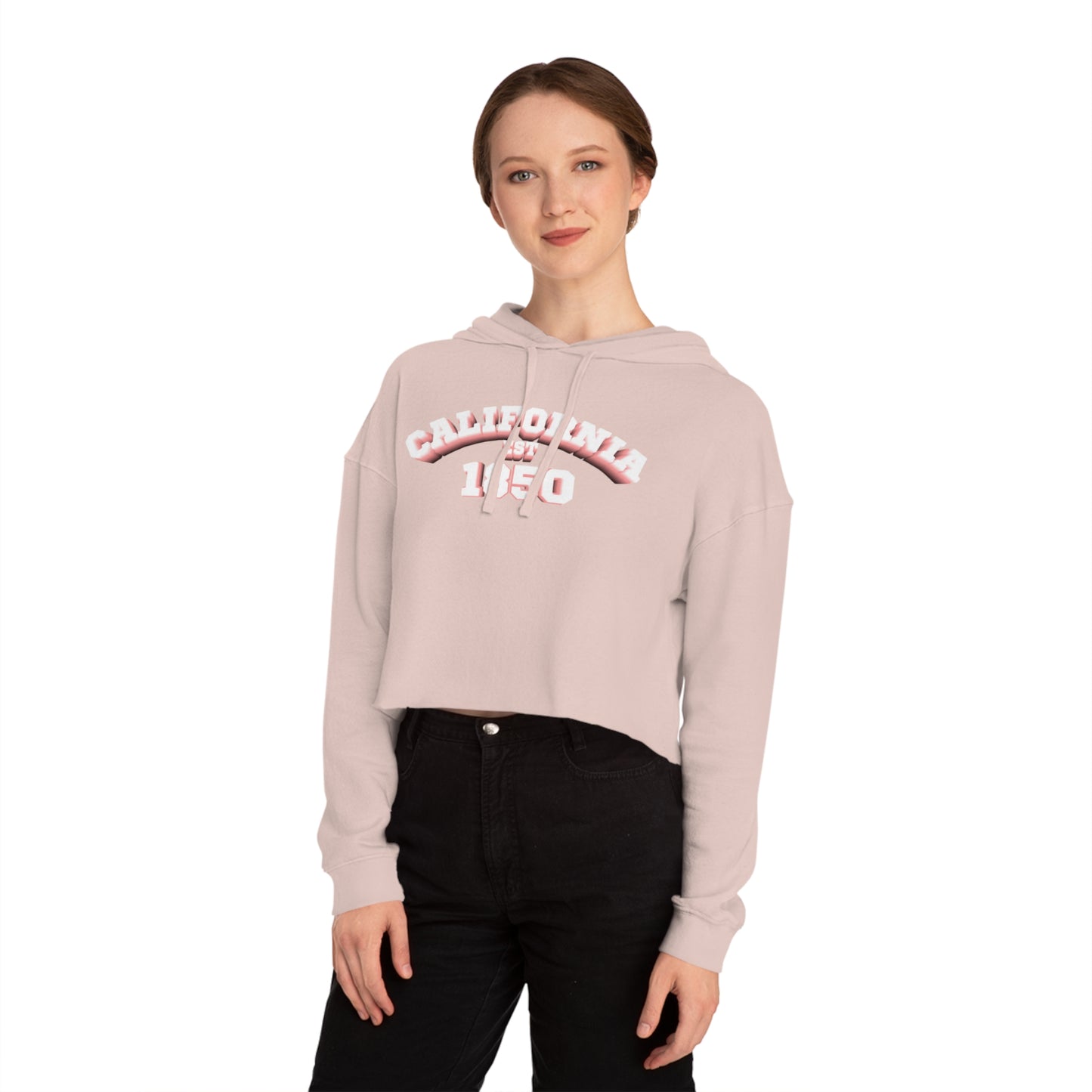 Sunglass Chic Crop Hoodie
