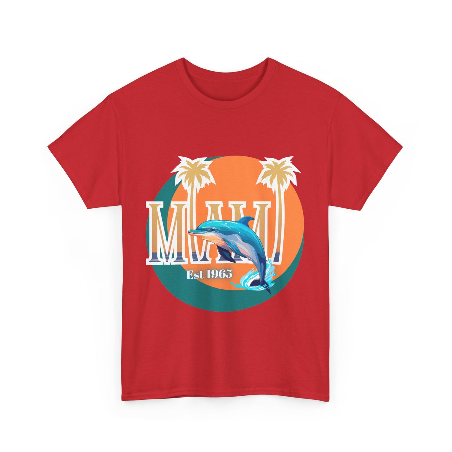 Miami Dolphins NFL Inspired Game Time Unisex Heavy Cotton Tee, Fantasy Football, Superbowl