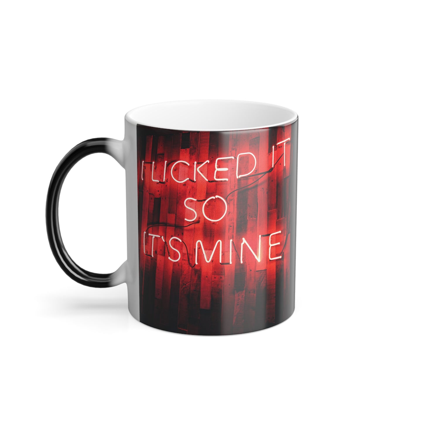 Lick Claim Color Morphing Mug, 11oz