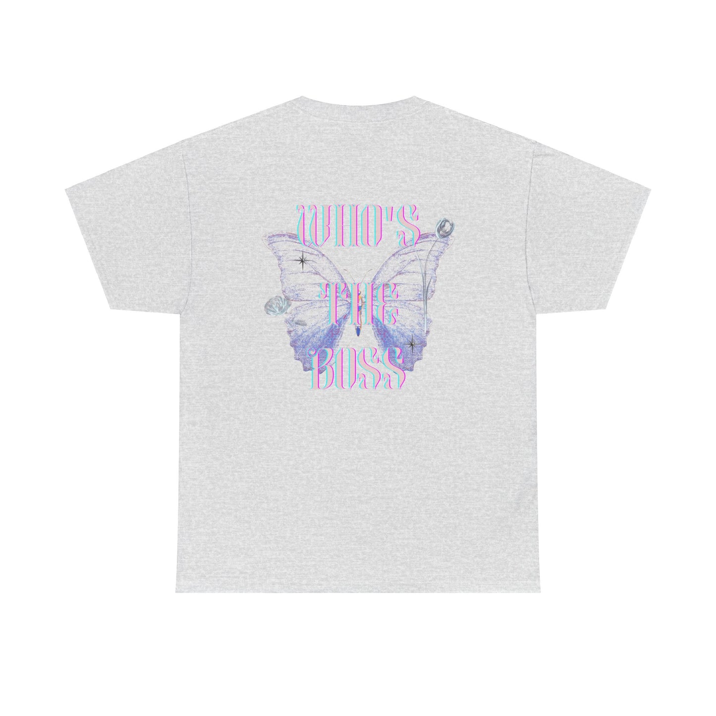 Mom's the boss Unisex Heavy Cotton T-shirt, Funny Mother's Day Gift, Mom Shirt, Mom Boss Shirt, Mom Birthday Gift, Mom Fashion, Mom Apparel