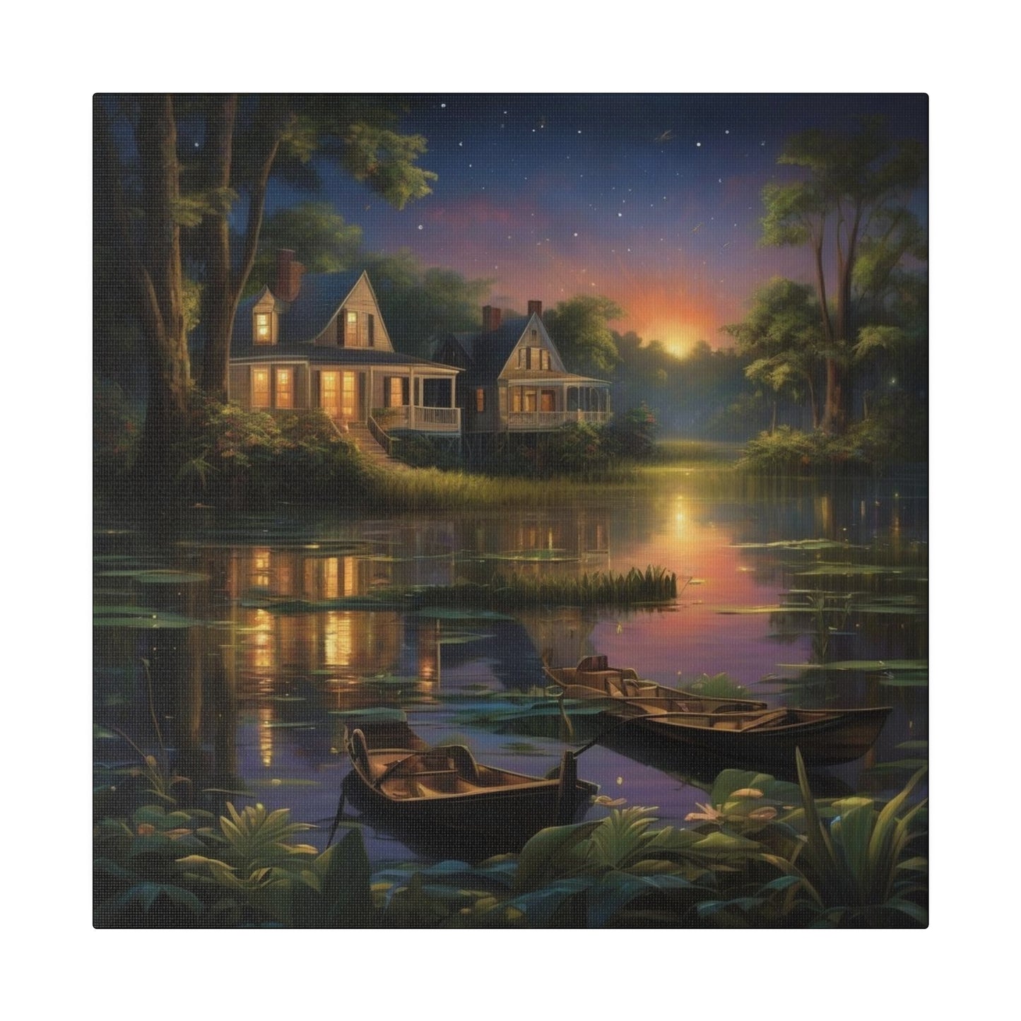 Bayou - Matte Canvas, Stretched, 0.75"