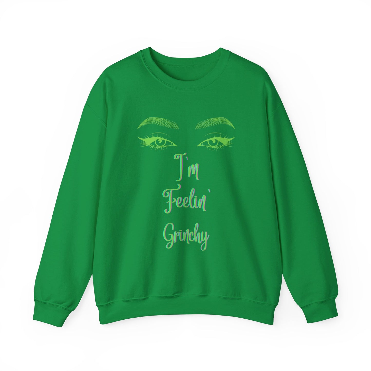 Feelin Grinchy Unisex Heavy Blend™ Crewneck Sweatshirt