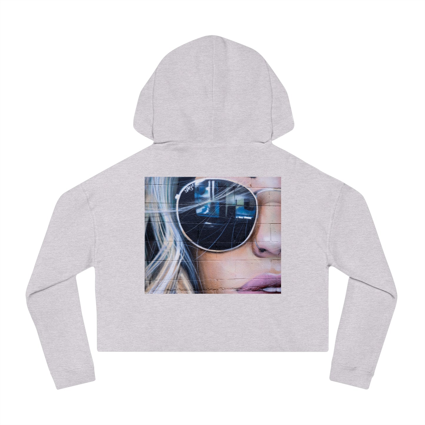 Sunglass Chic Crop Hoodie