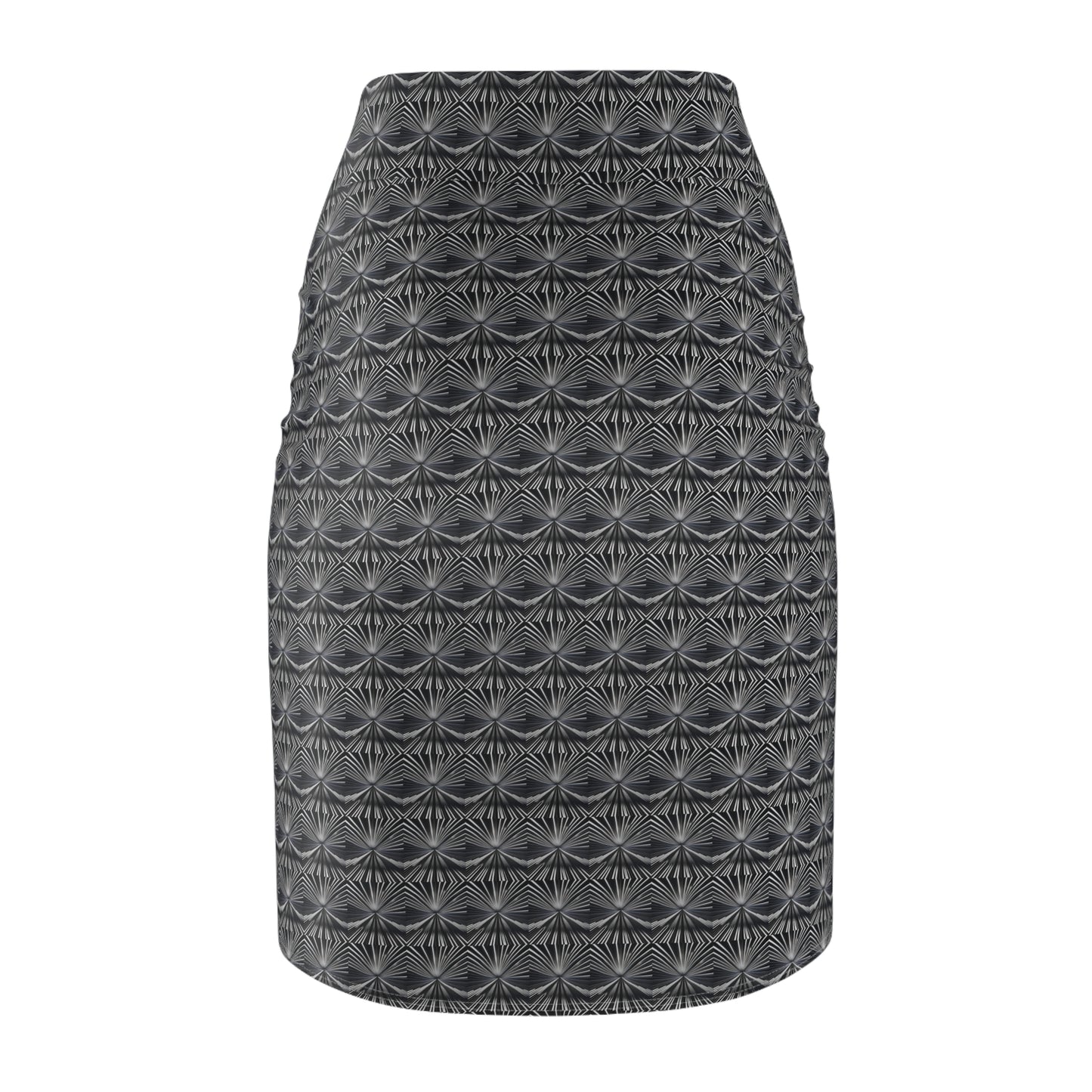 Horizon Inspired Women's Pencil Skirt, Fashion Casual Stretchy Stylish Skirt