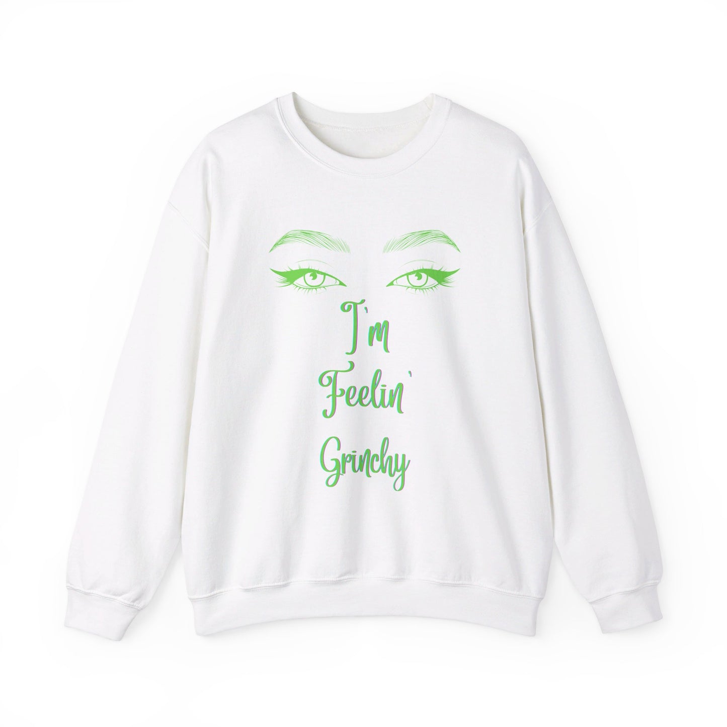 Feelin Grinchy Unisex Heavy Blend™ Crewneck Sweatshirt