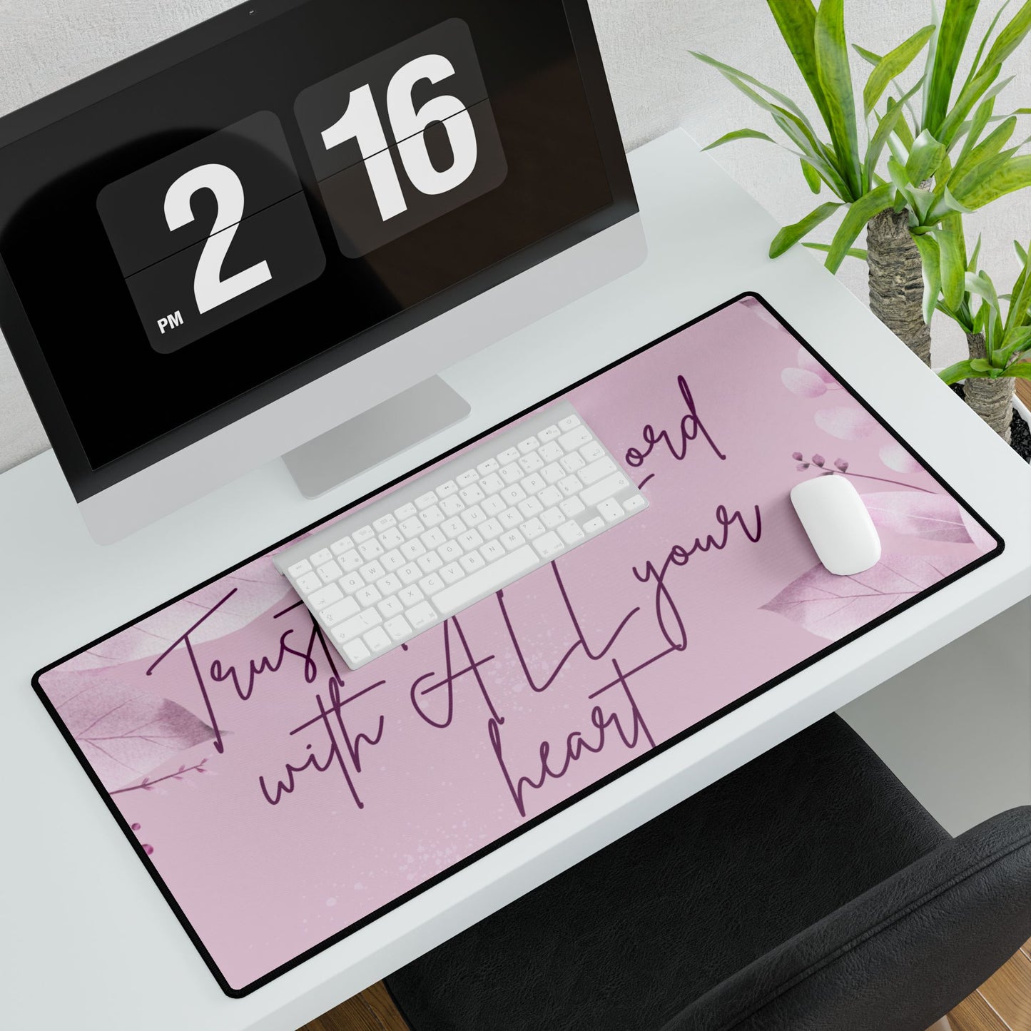 Trust in The Lord Desk Mat