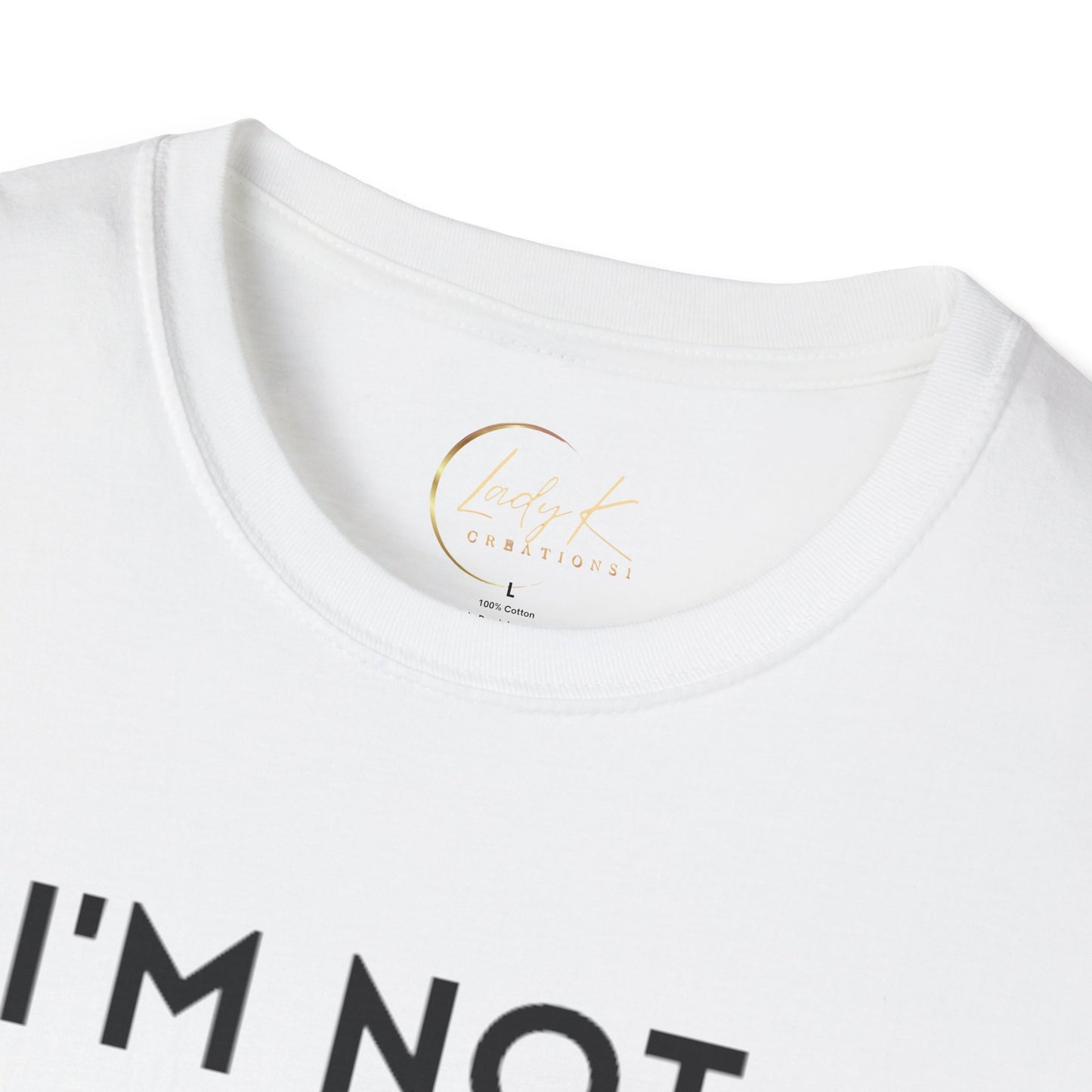 I'm Not Lazy Unisex Softstyle T-Shirt