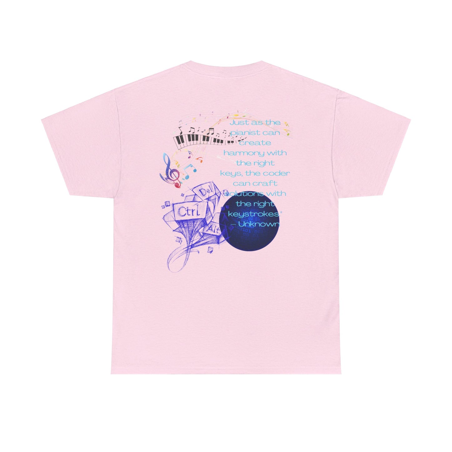 It's All In The Keys Unisex Heavy Cotton Tee