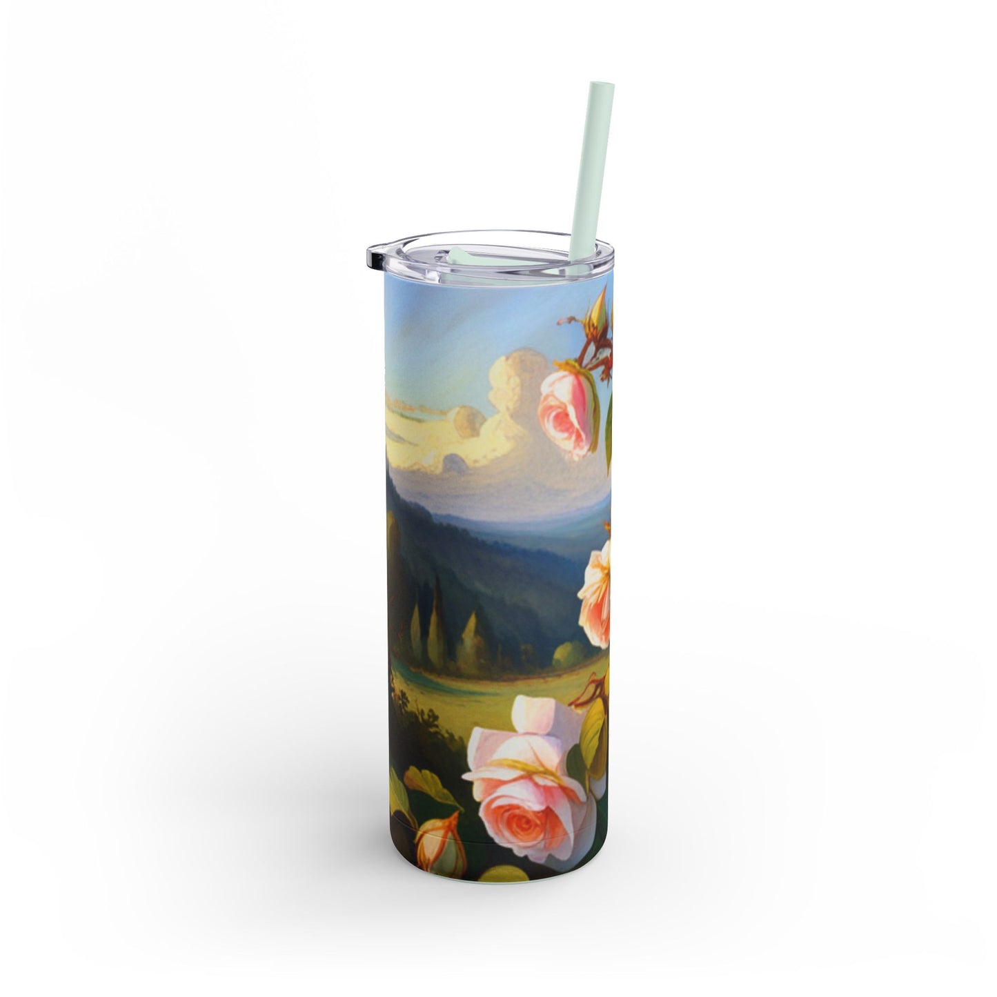 Tumbler - Scenery of Roses Maars Maker Skinny Matte Tumbler, 20oz